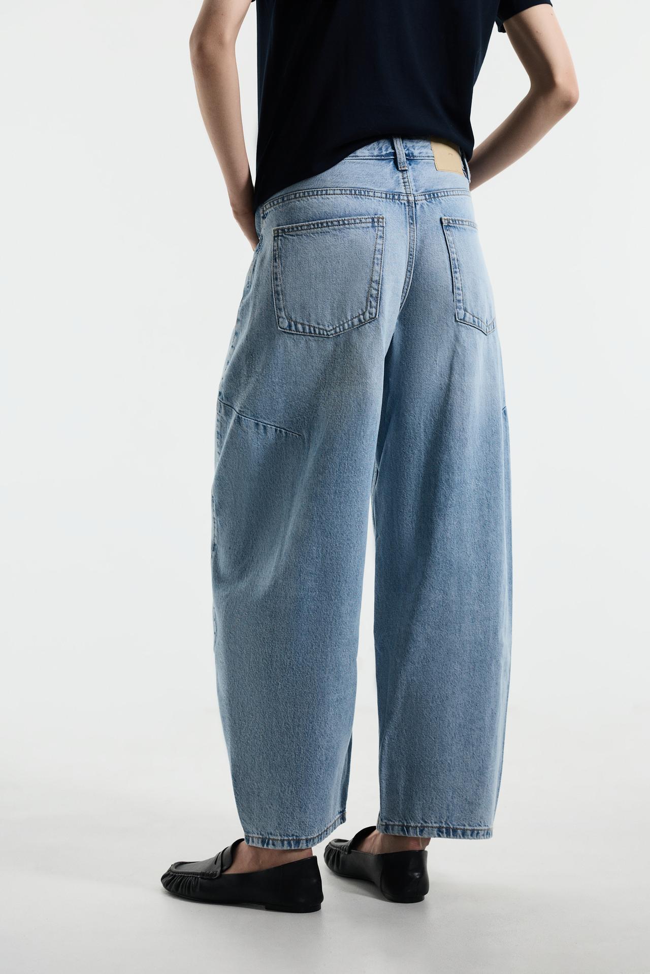 Barrel jeans — PASTEL BLUE