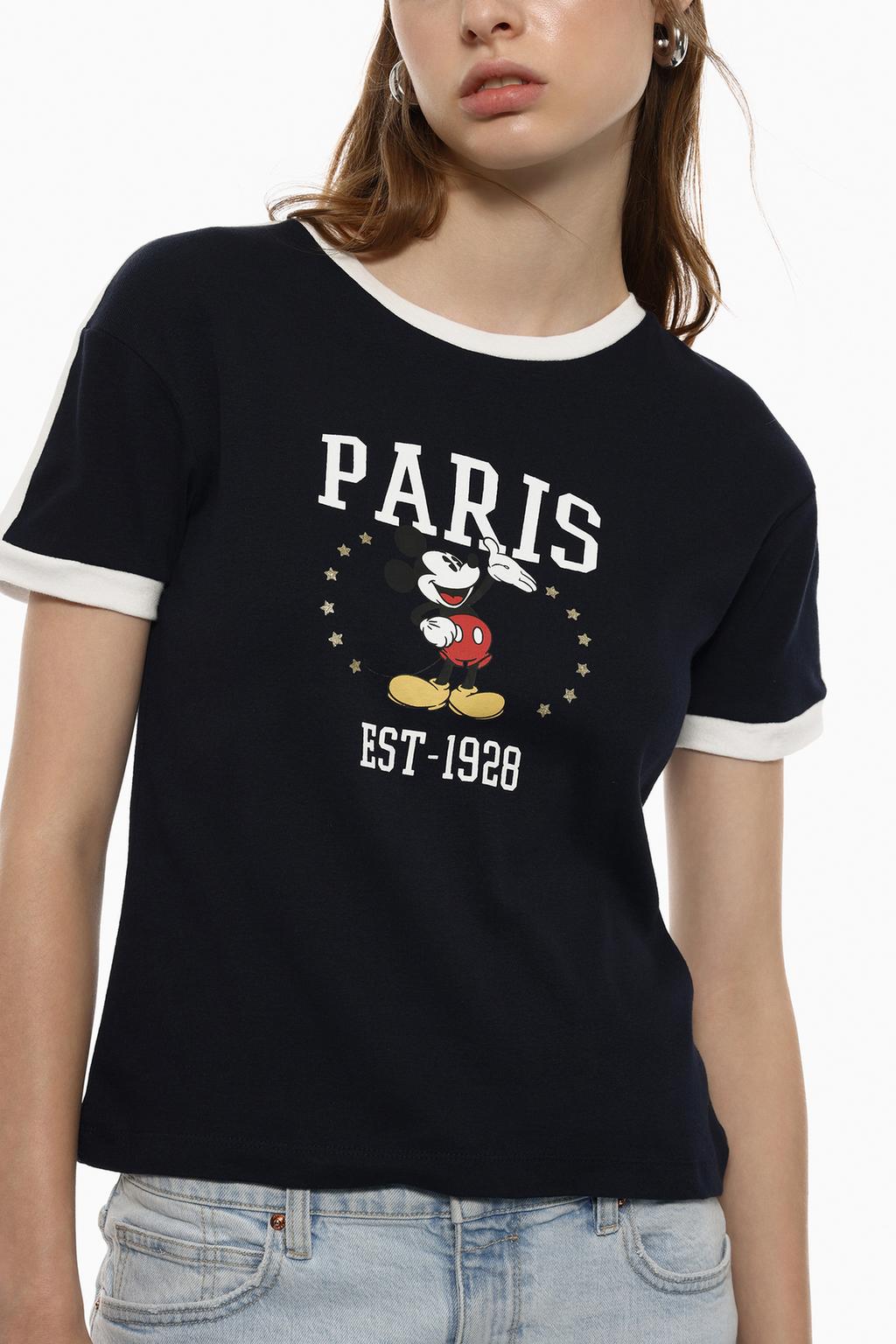 Camiseta Mickey Mouse Paris ©Disney