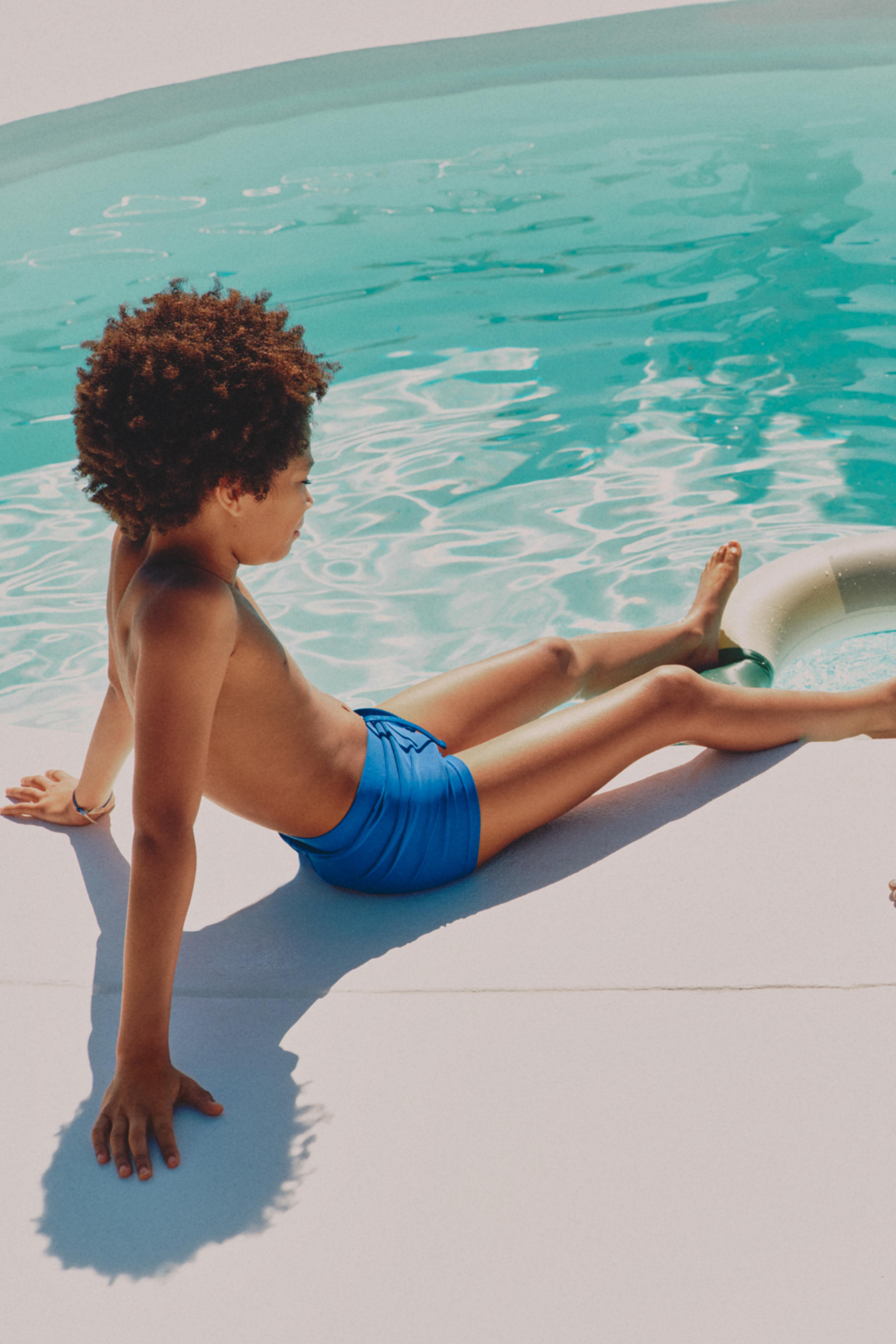 Boxer swimsuit — ROYAL BLUE