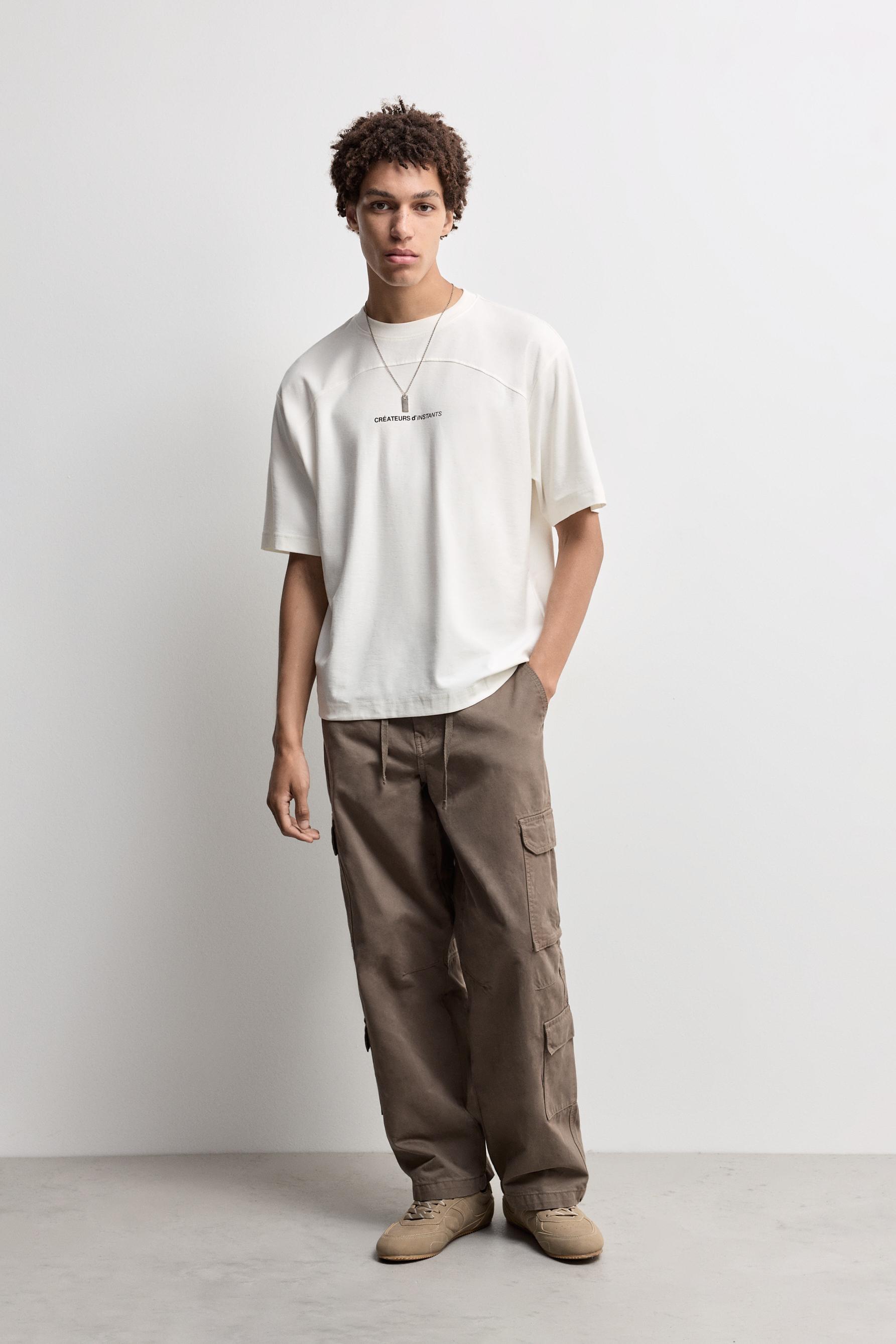Oversized printed T-shirt — OFF WHITE
