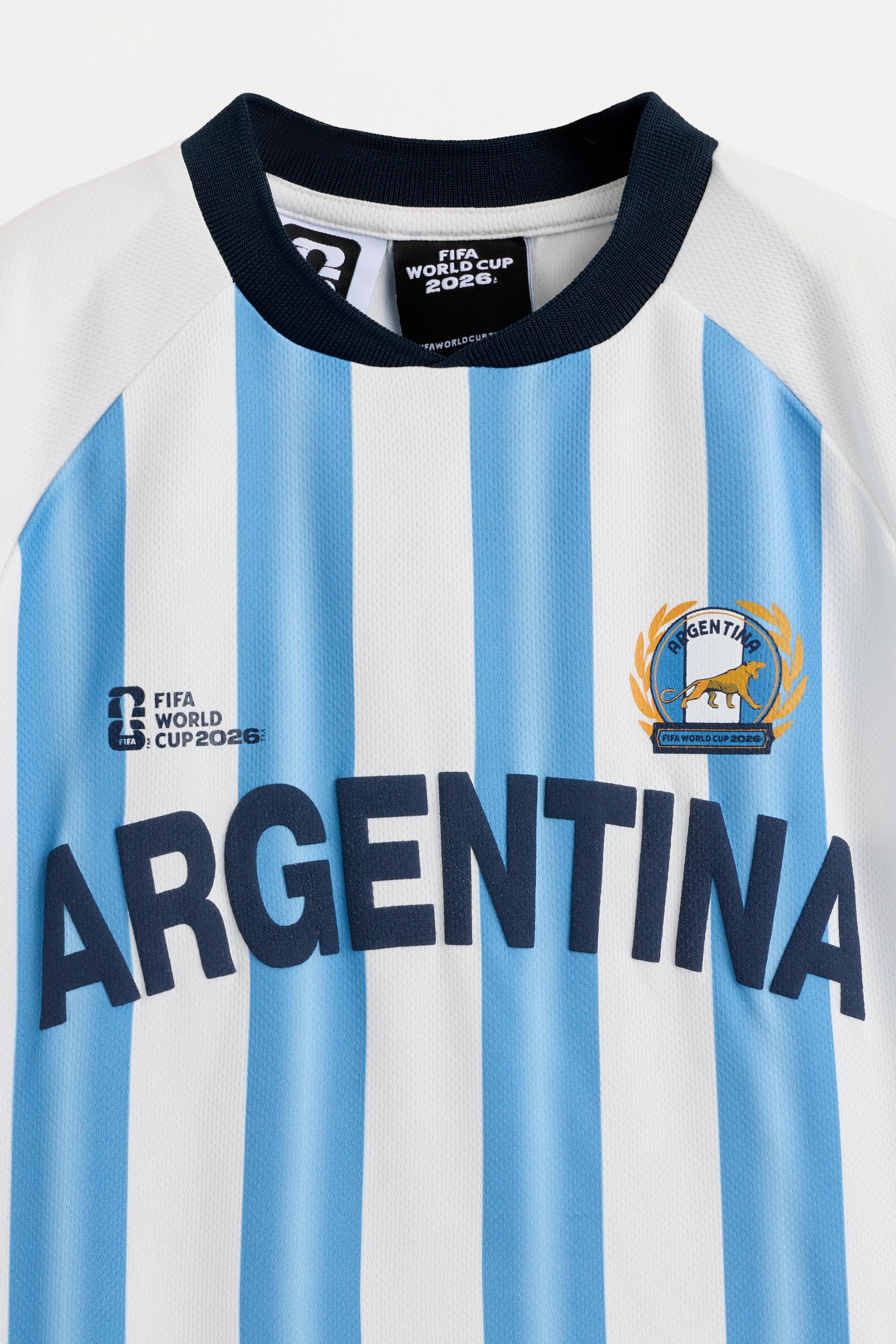 Kids | Argentina FIFA World Cup 2026 Licensed T-Shirt — BLUE
