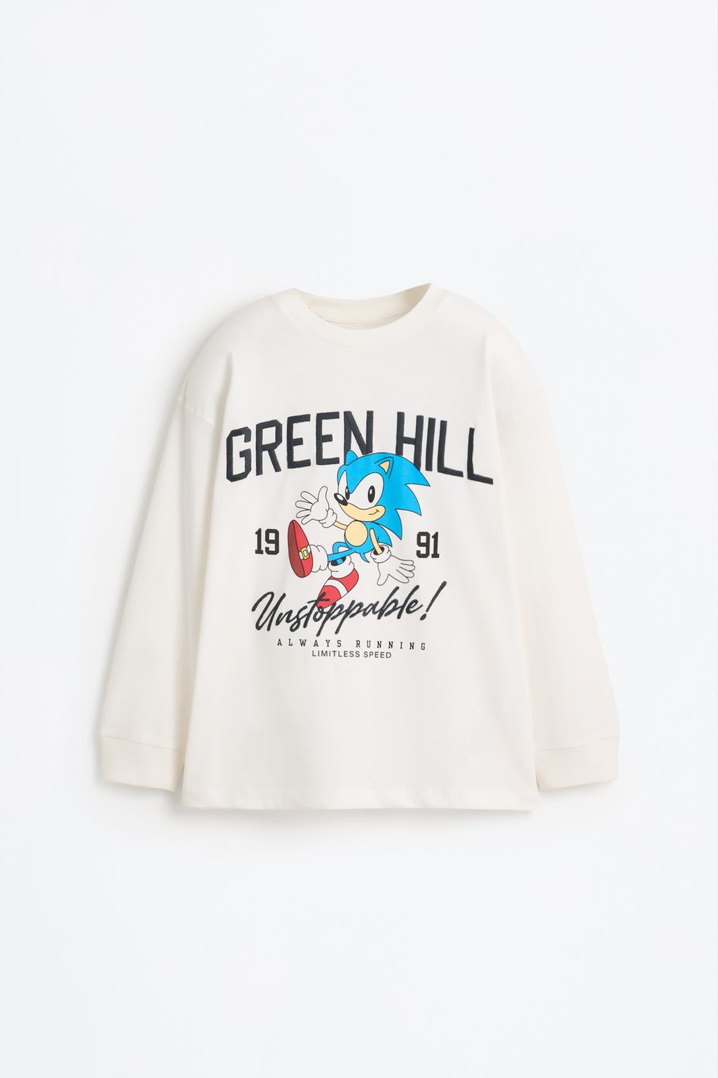 Kamiseta SONIC™ | SEGA brodatutako testua