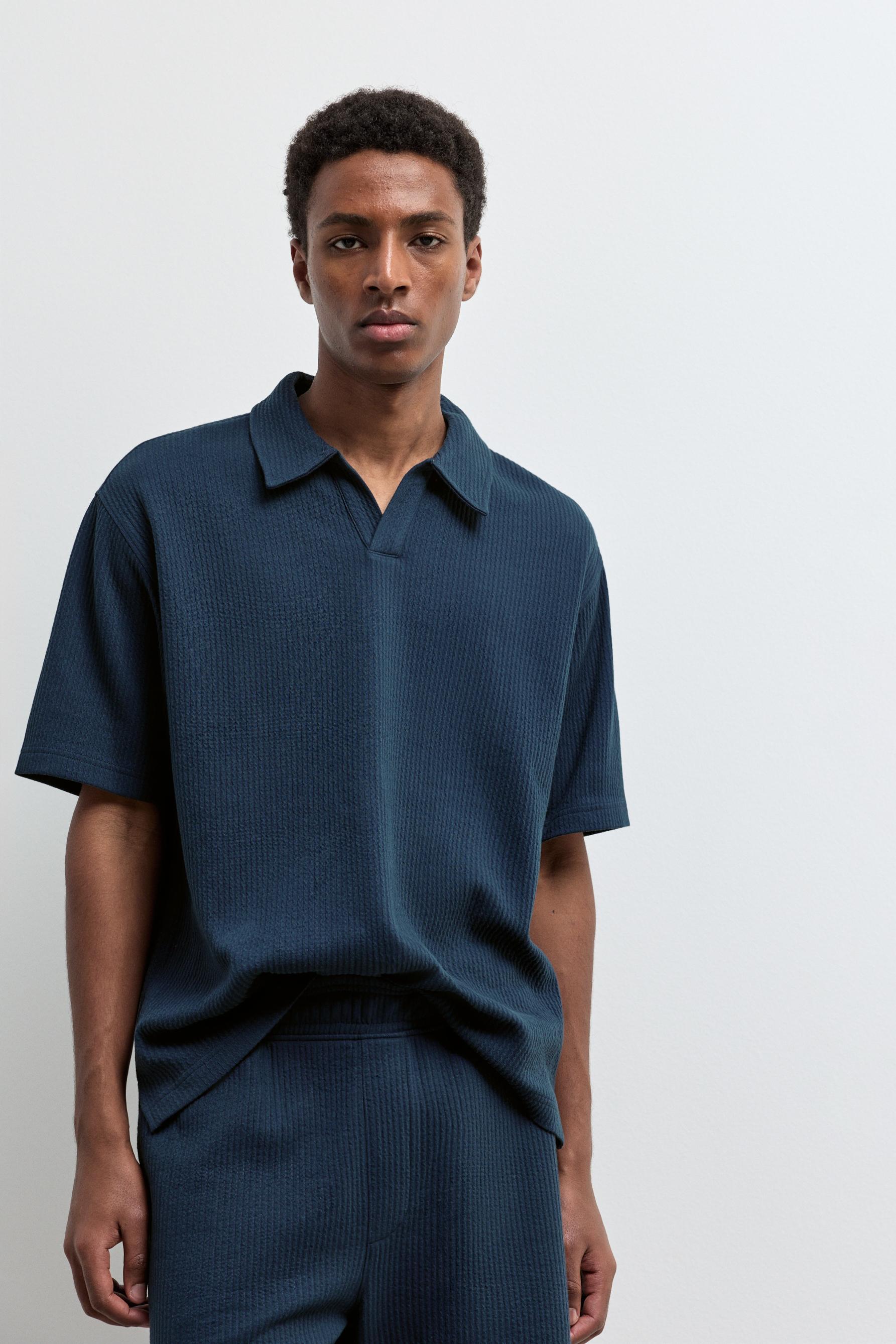 Polo textura - Camisas Lisas - Camisas | Blusas - ROPA - Mujer