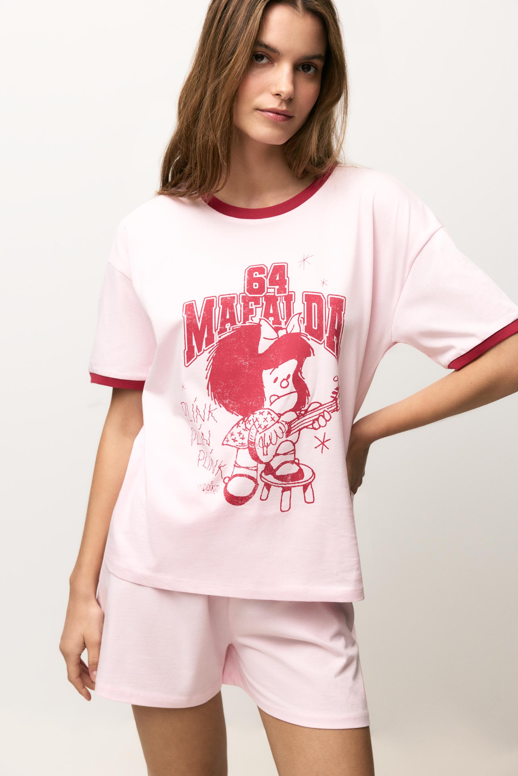 Pijama corto Mafalda