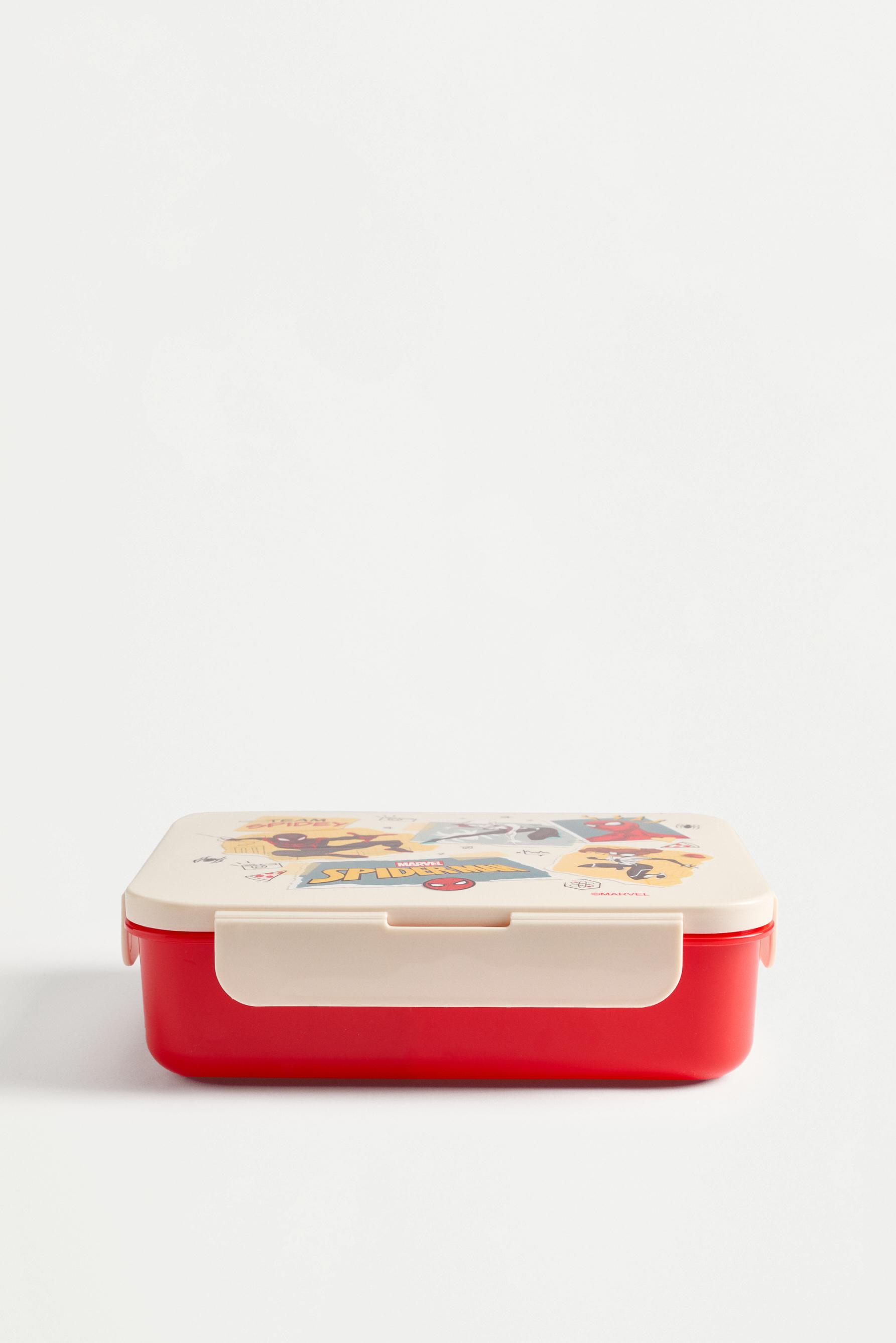 Spiderman ©Marvel Compartment Lunch Box — RED