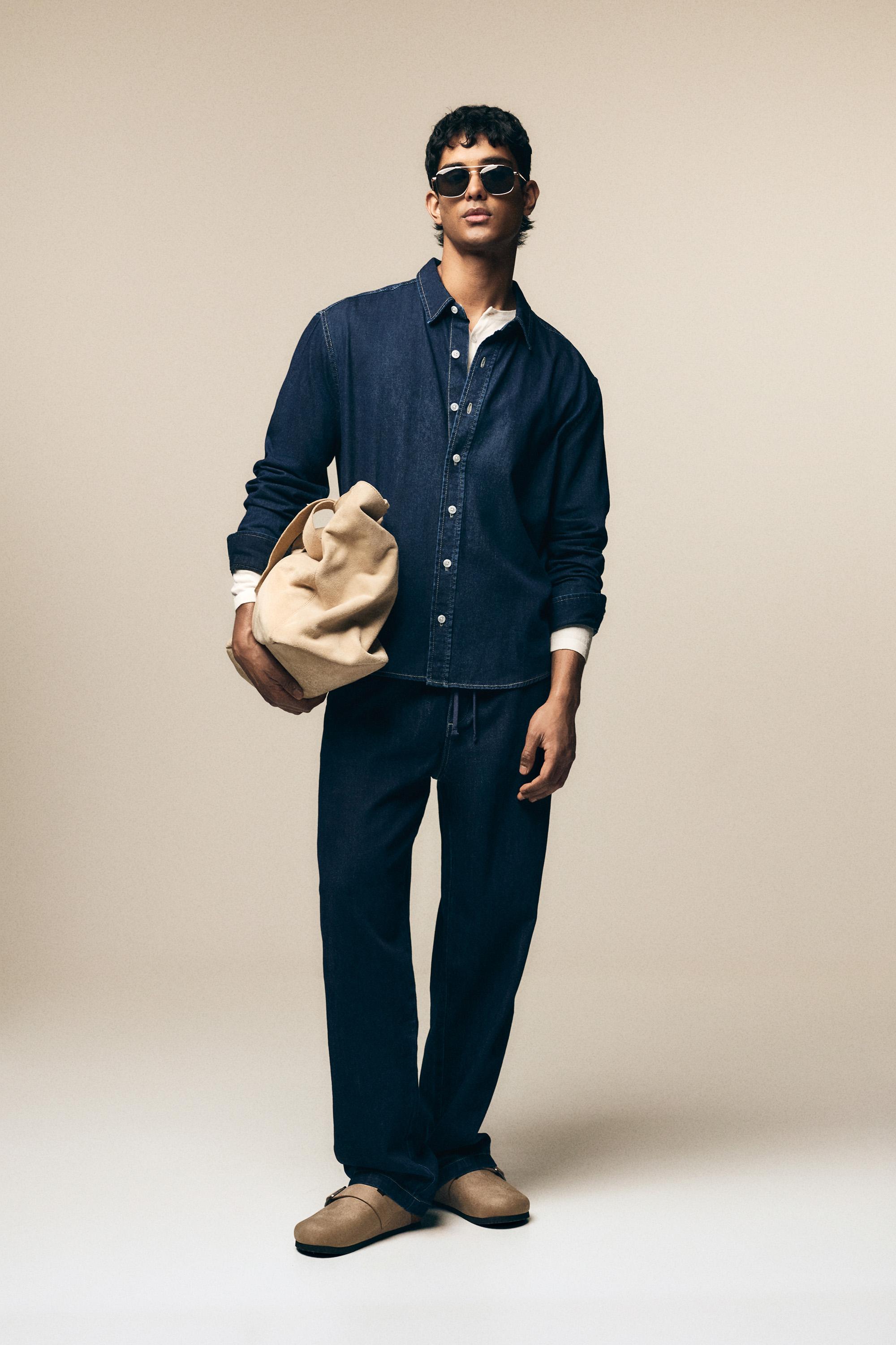 Baggy jogger jeans — BLUE