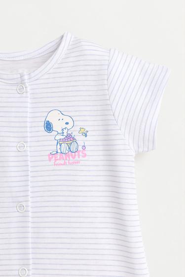 Snoopy Peanuts™ short sleepsuit — WHITE 3