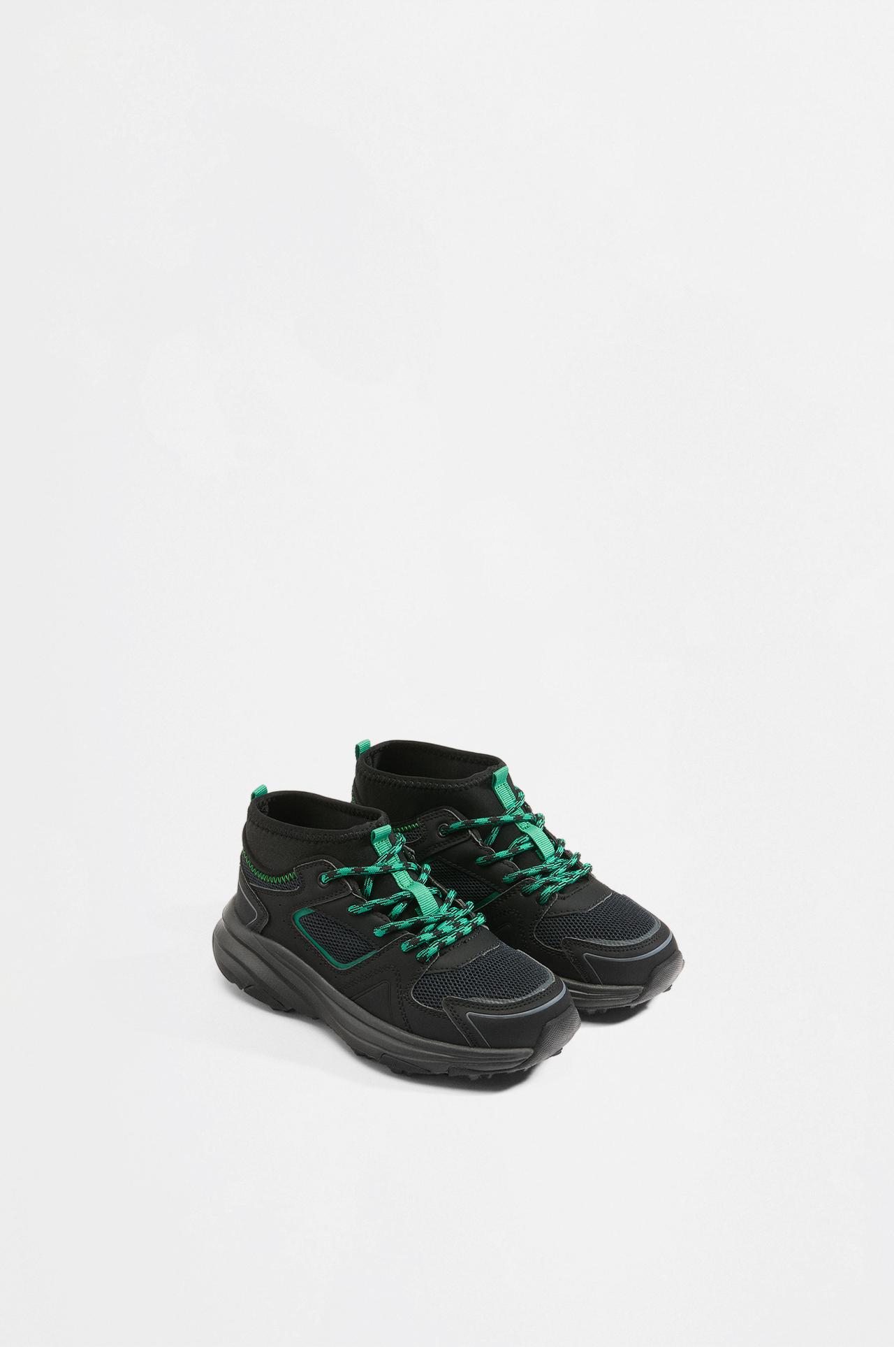 Basketball sneaker — BLACK
