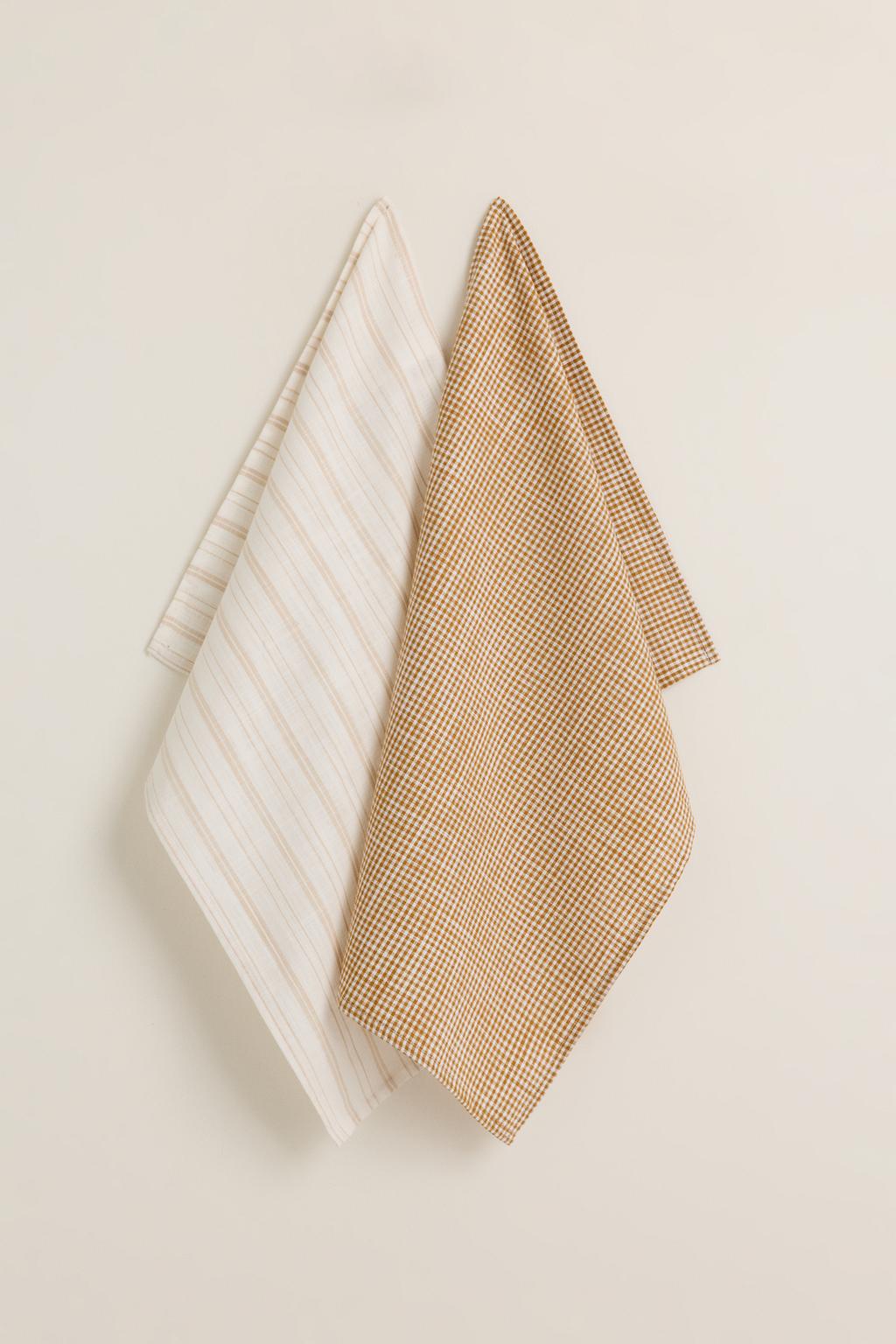 Pack of 2 combined kitchen towels 40 x 60 cm