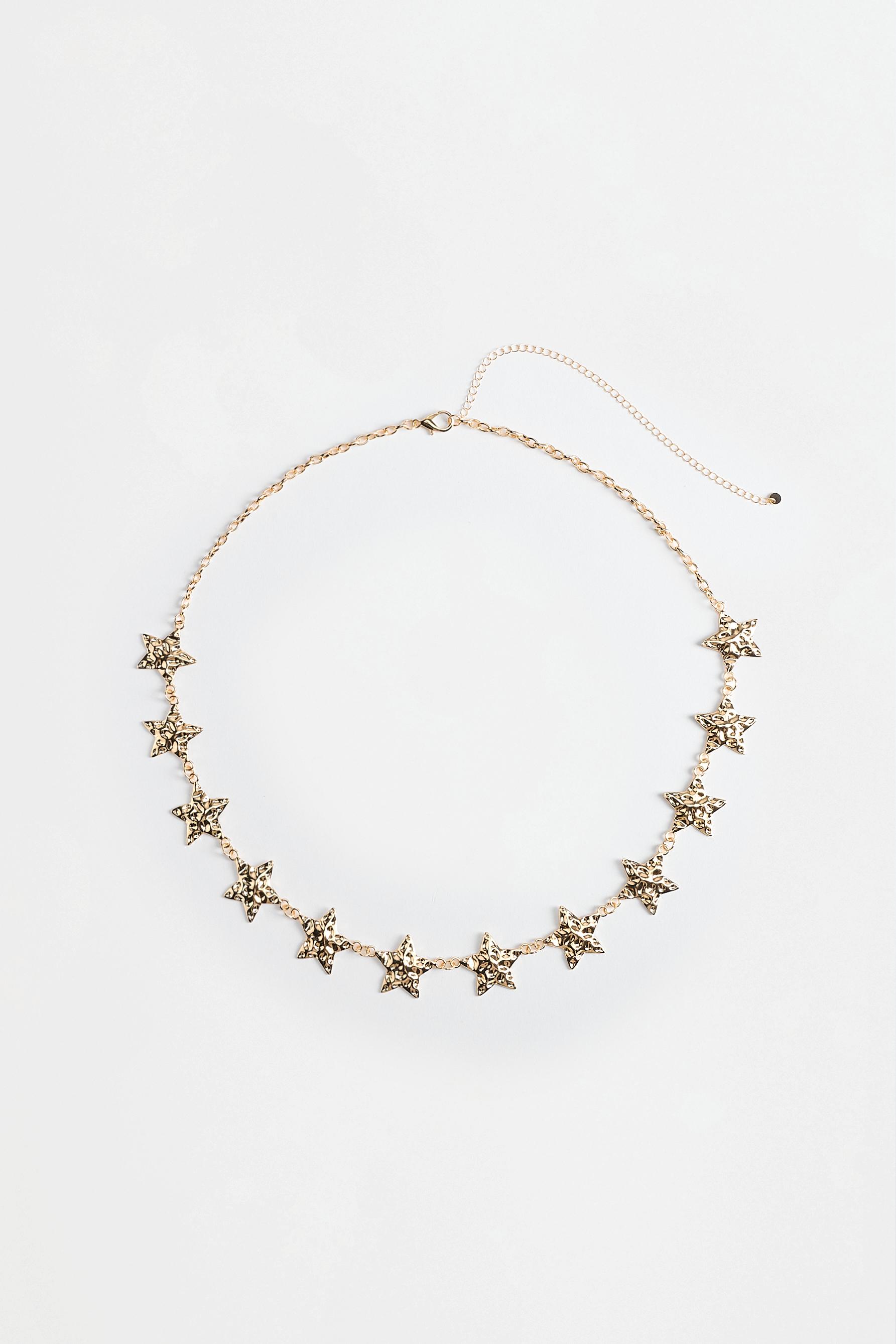 Star chain belt — GOLDEN