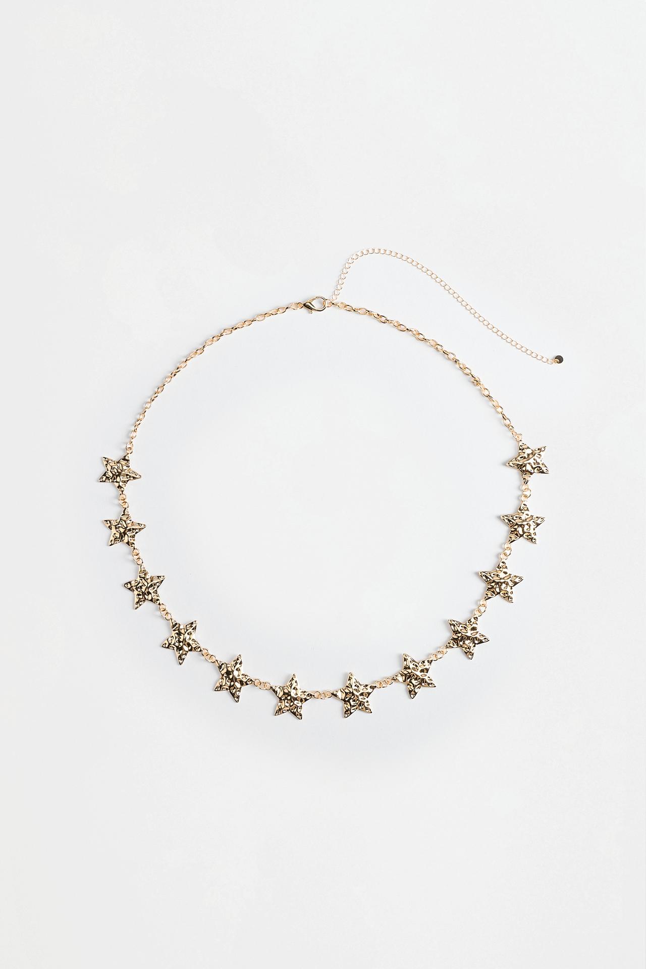 Star chain belt — GOLDEN