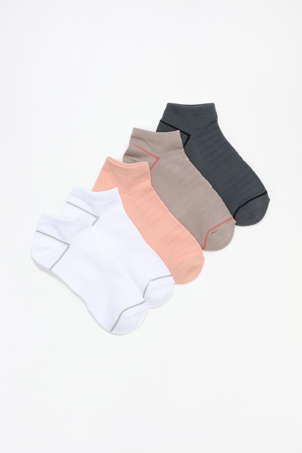 Pack of 5 pairs of short sports socks