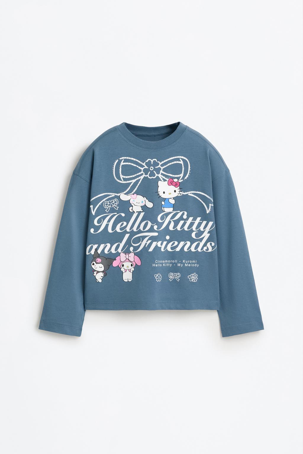 T-shirt Hello Kitty ©SANRIO apliques brilho