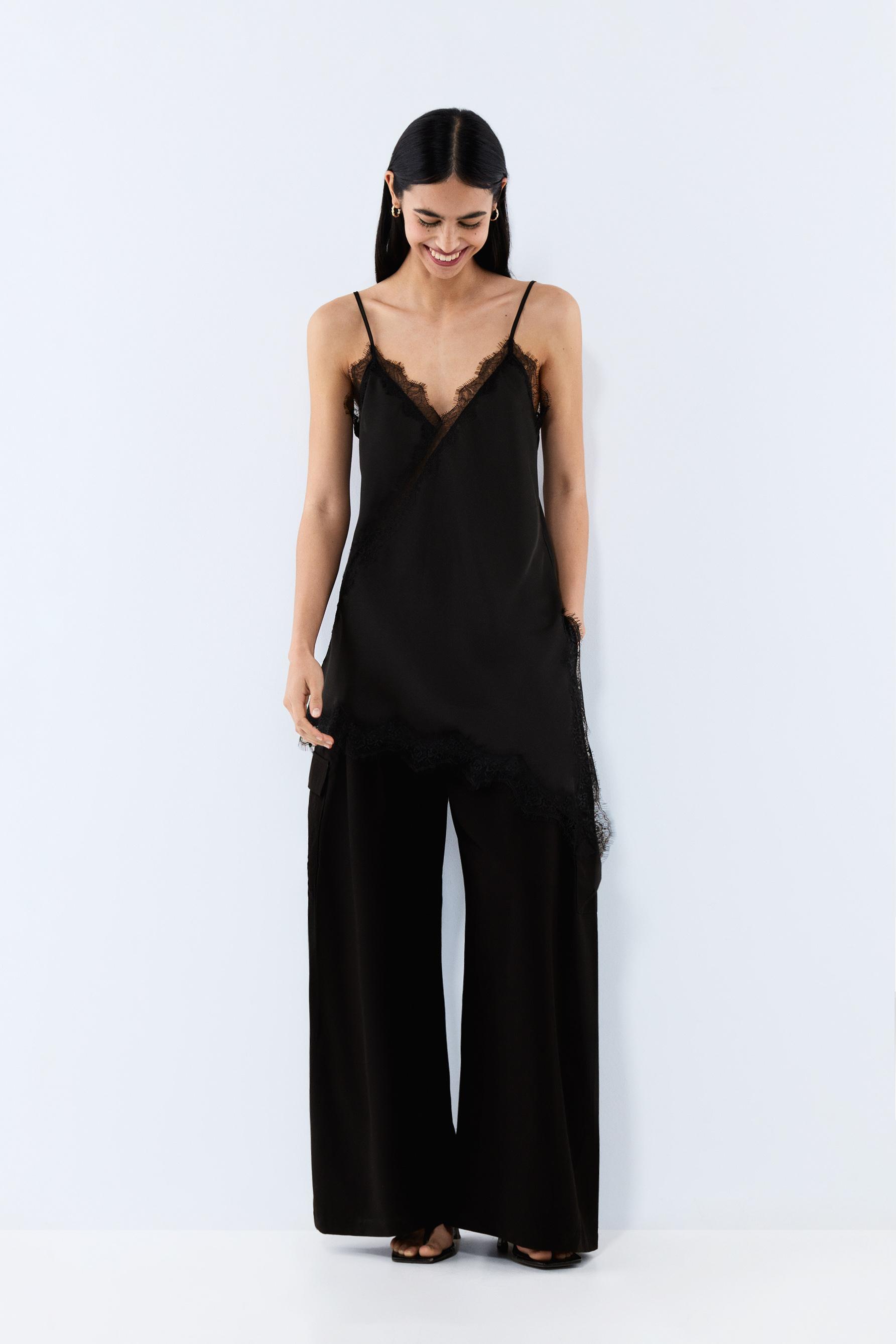 Pantalón super wide leg - cargo