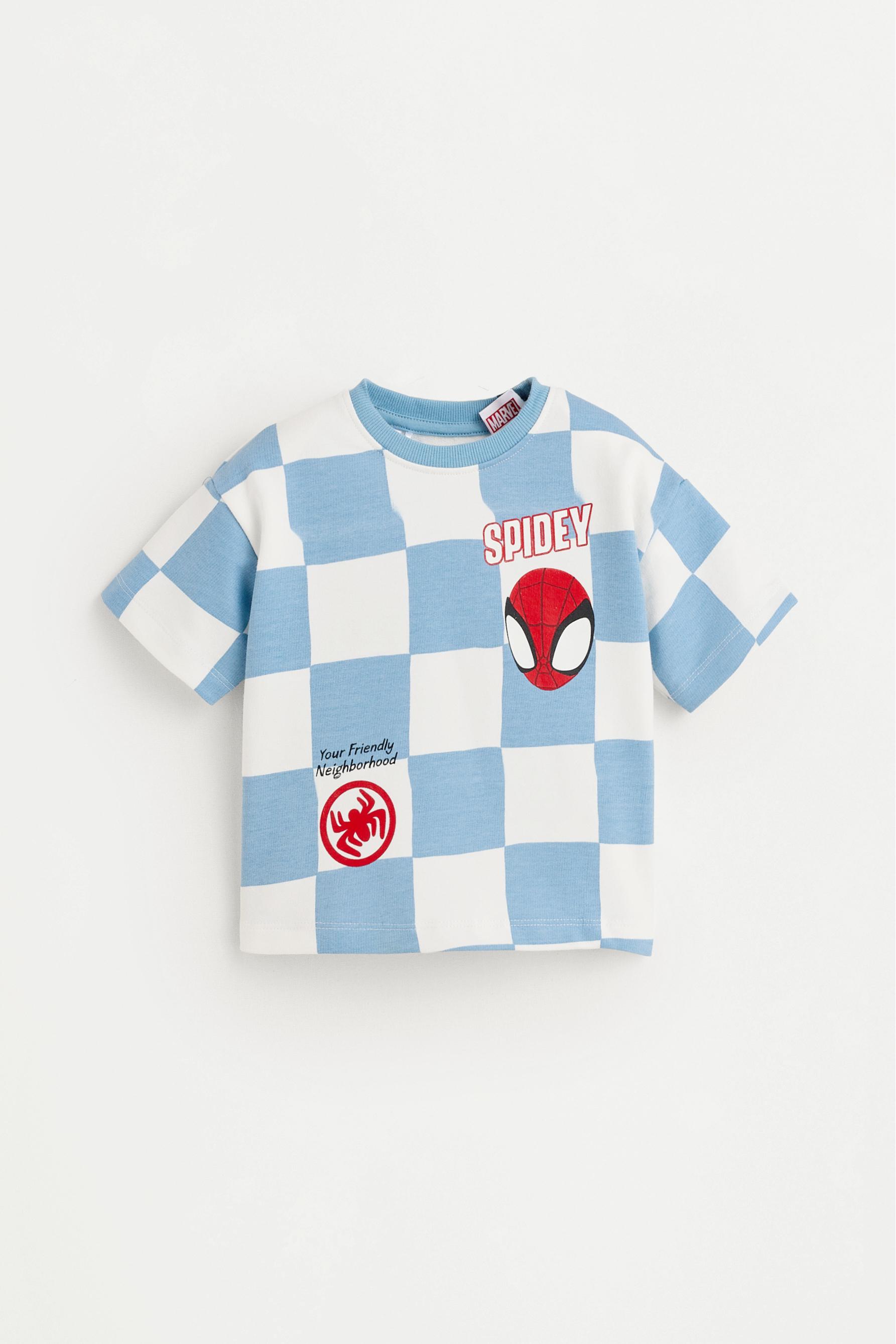 Spidey ©Marvel T-shirt and Bermuda shorts set — WHITE