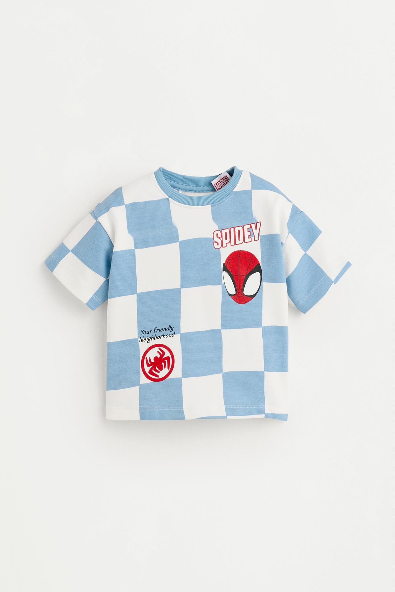 Spidey ©Marvel T-shirt and Bermuda shorts set — WHITE