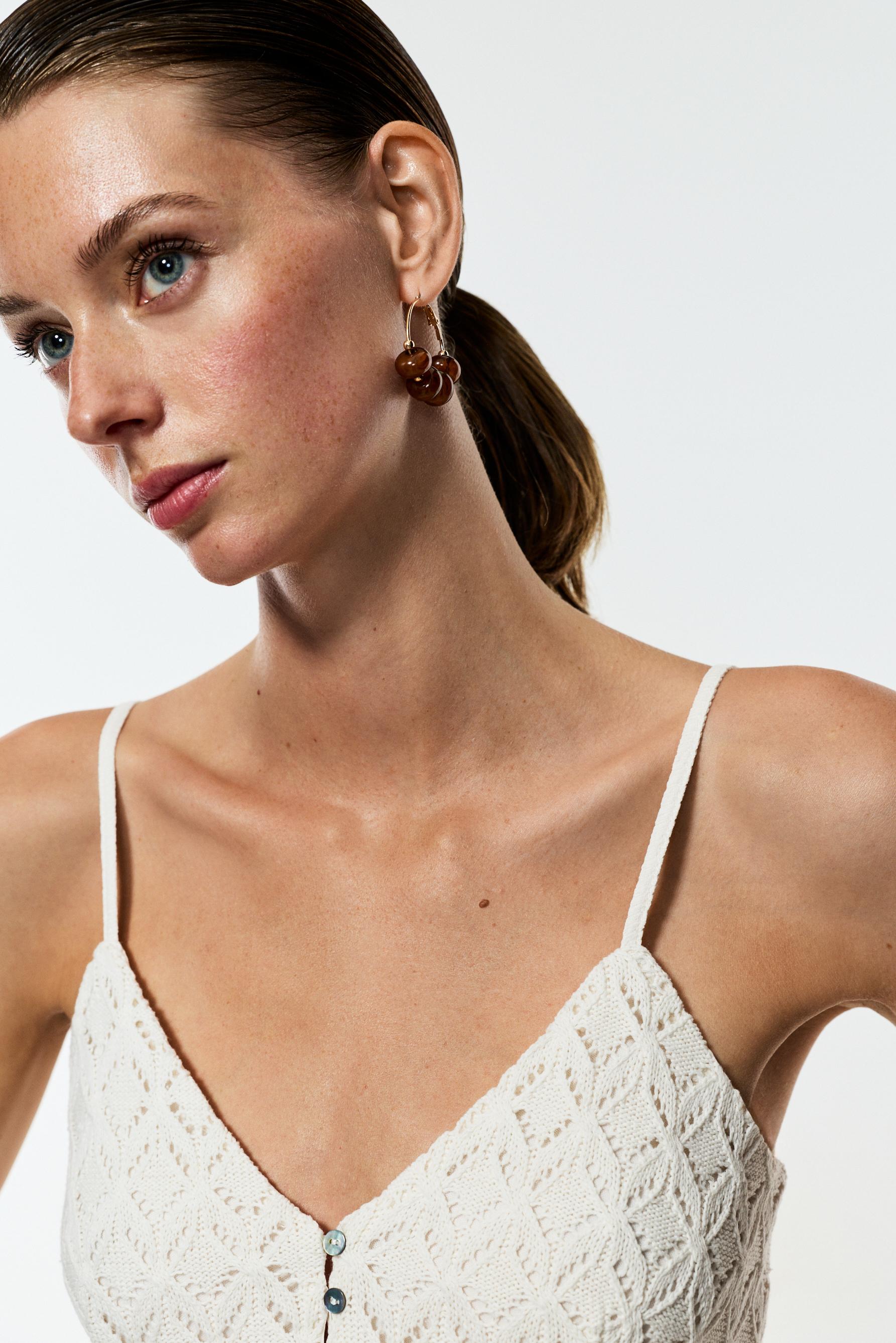 Mismatched earrings (2-pack) — TORTOISESHELL