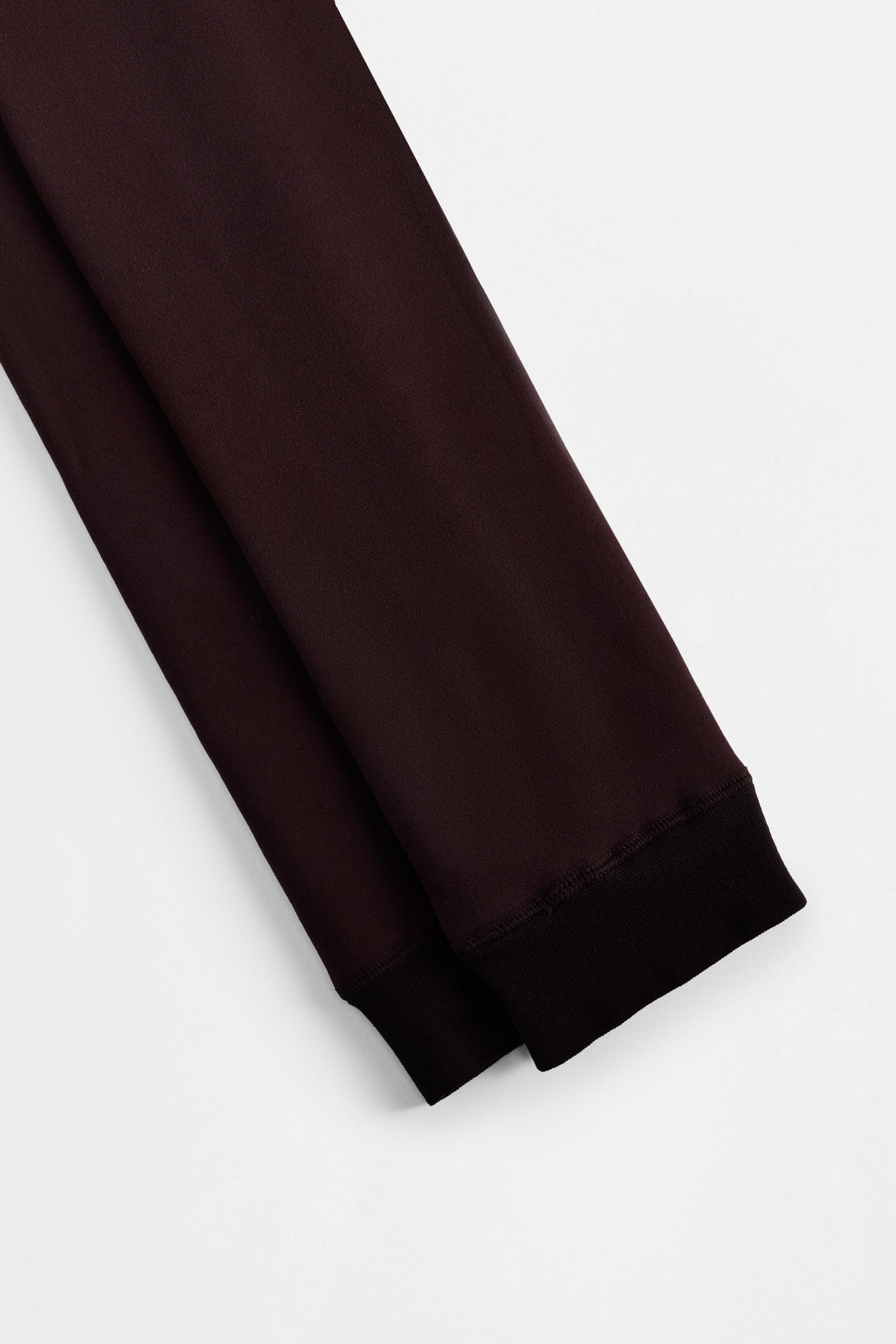200 denier thermal leggings — CHOCOLATE