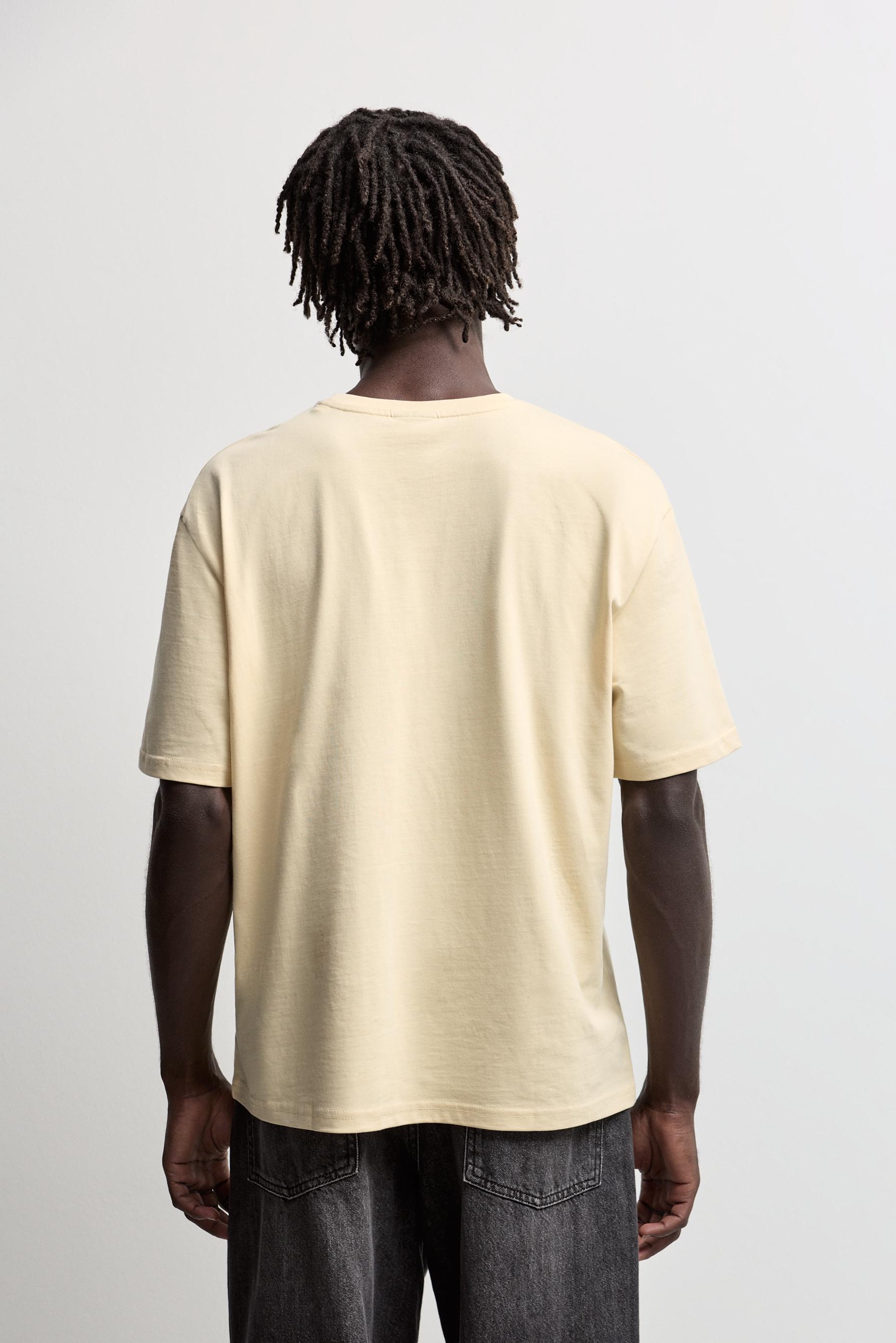 Patch T-shirt — VANILLA