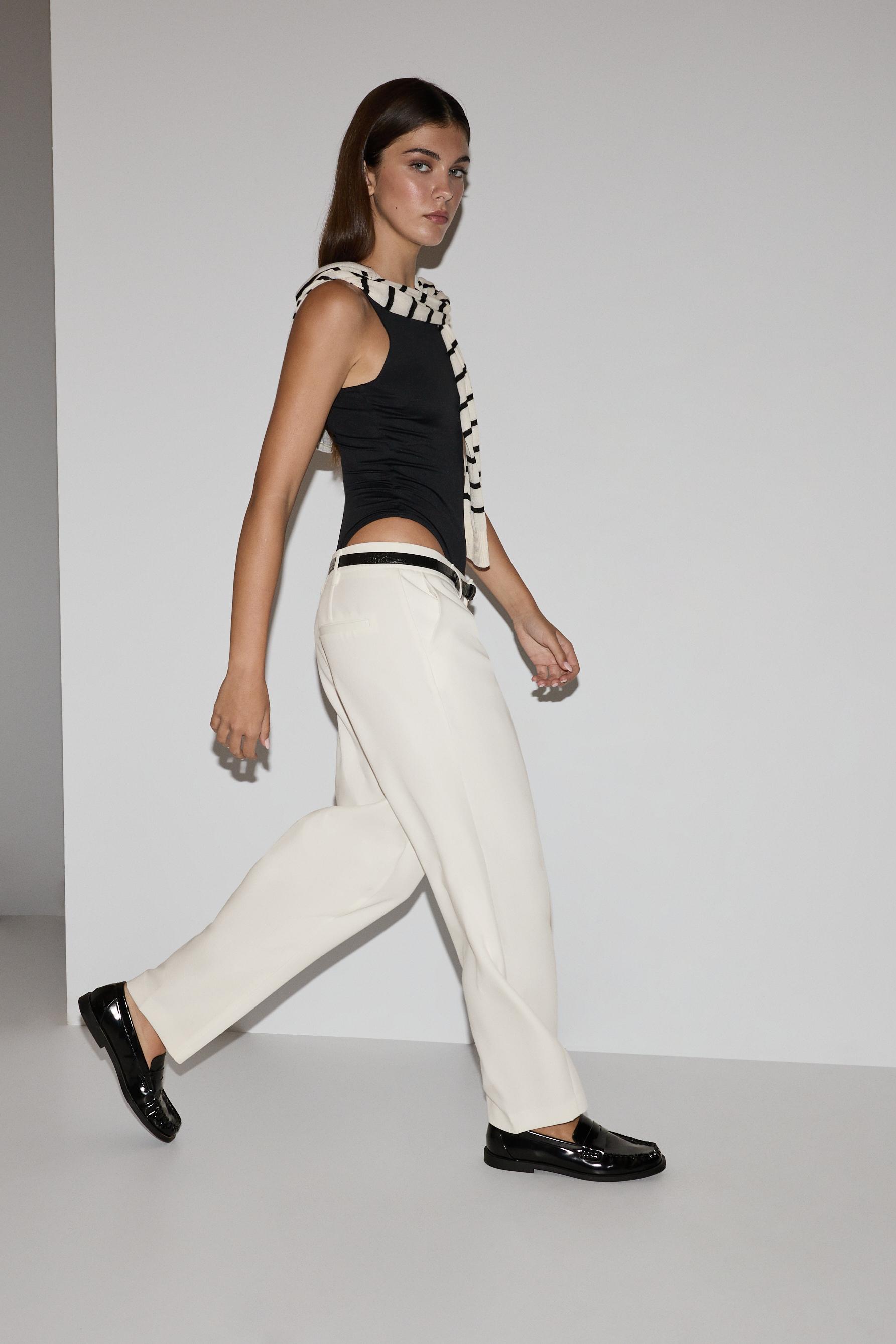 Polyamide bodysuit — BLACK