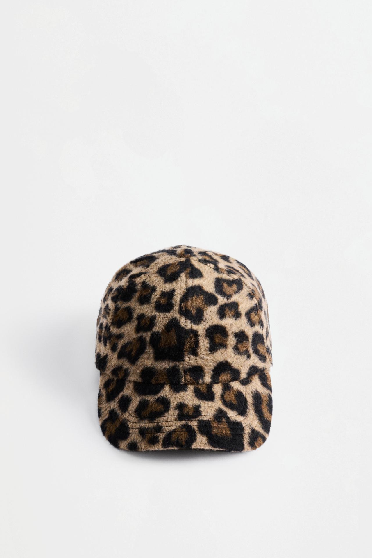 Leopard cap — LEOPARD PRINT