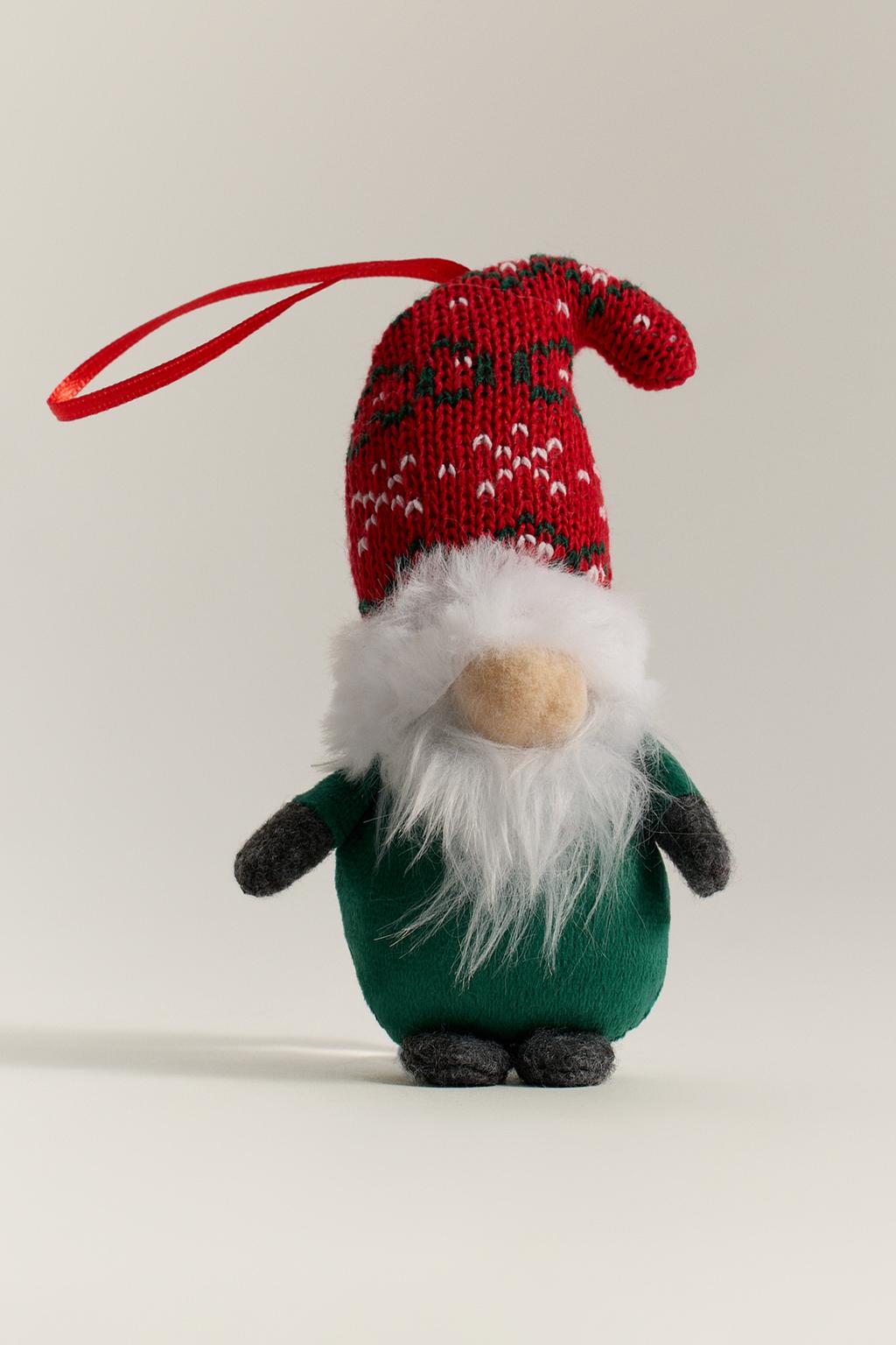 Adorno de gnomo decorativo 16 cm