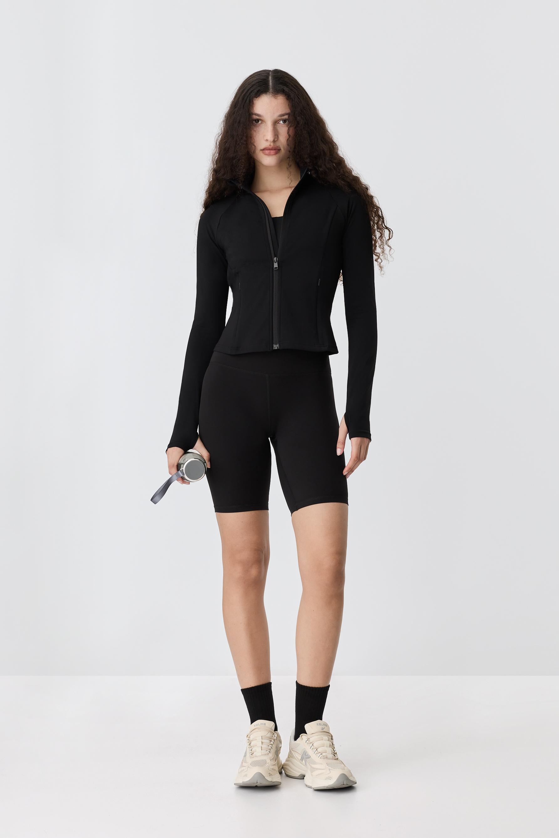 Basic cycling leggings — BLACK