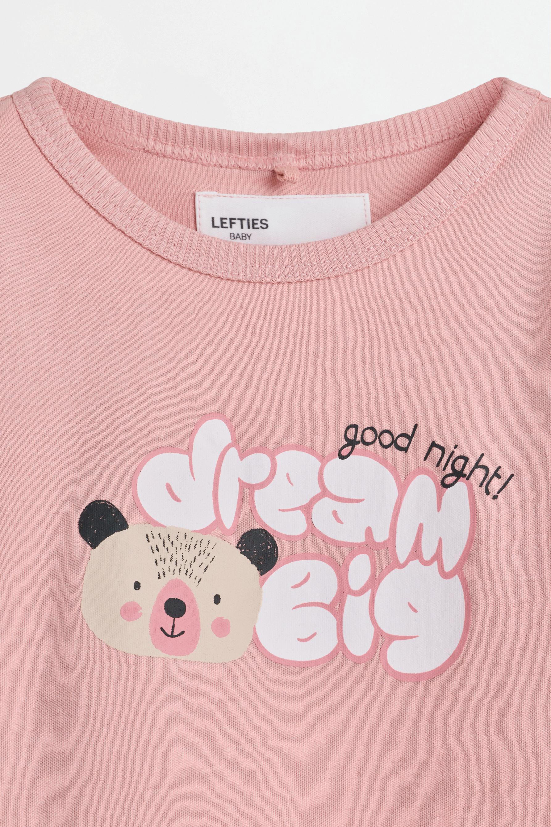 Pack of 2 printed pyjamas — ROSE PINK