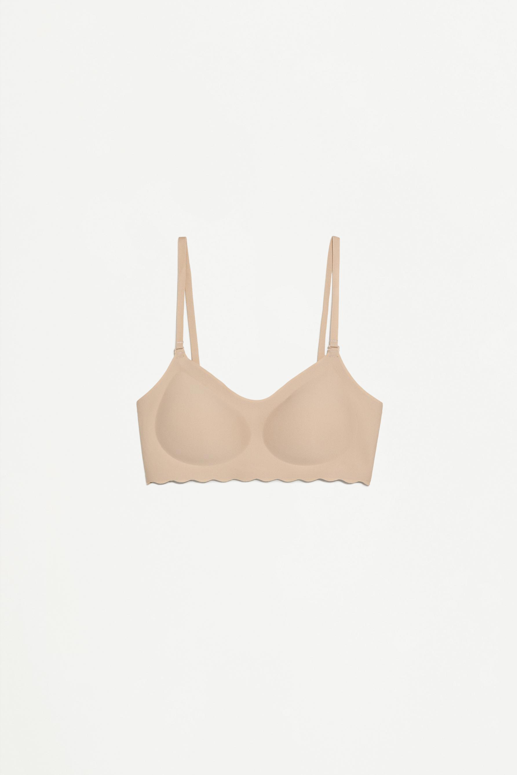 Multi-way low-back bra — ECRU