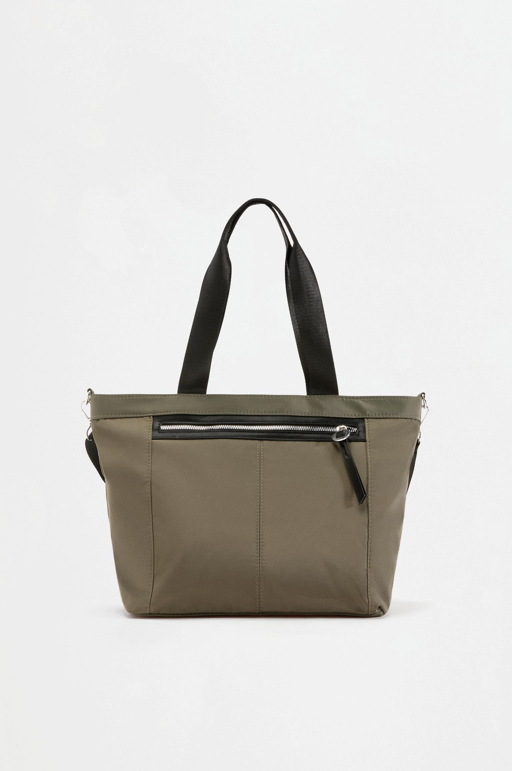 Flap shoulder bag — KHAKI