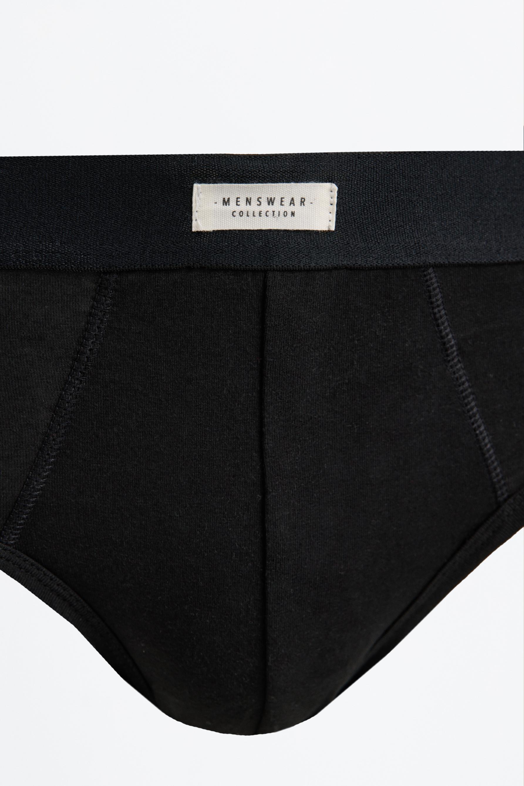 Briefs (3-Pack) — BLACK