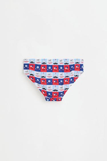 7-Pack Monster Briefs — RED TONES 3