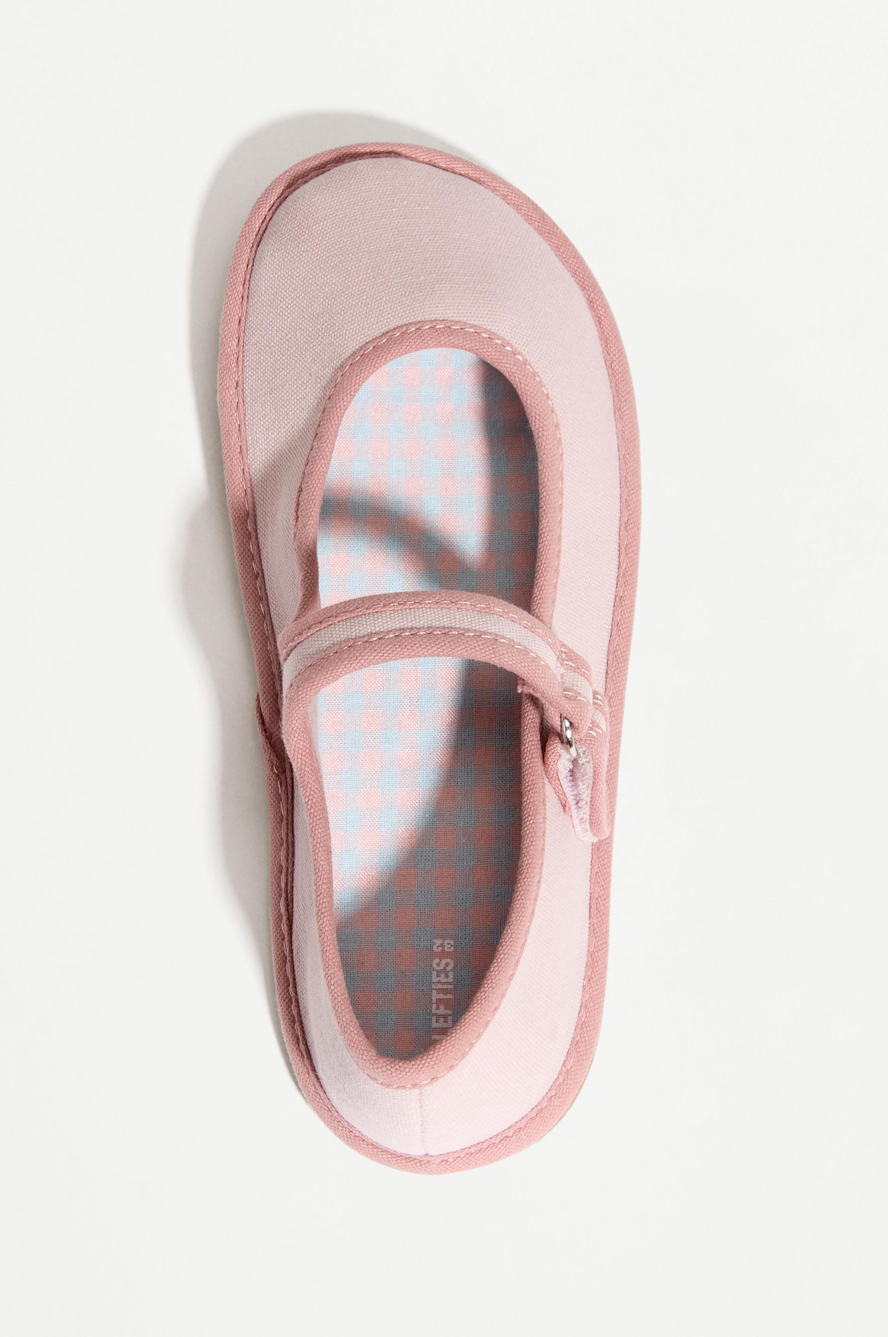 BAREFOOT MARY JANE FLATS — PINK