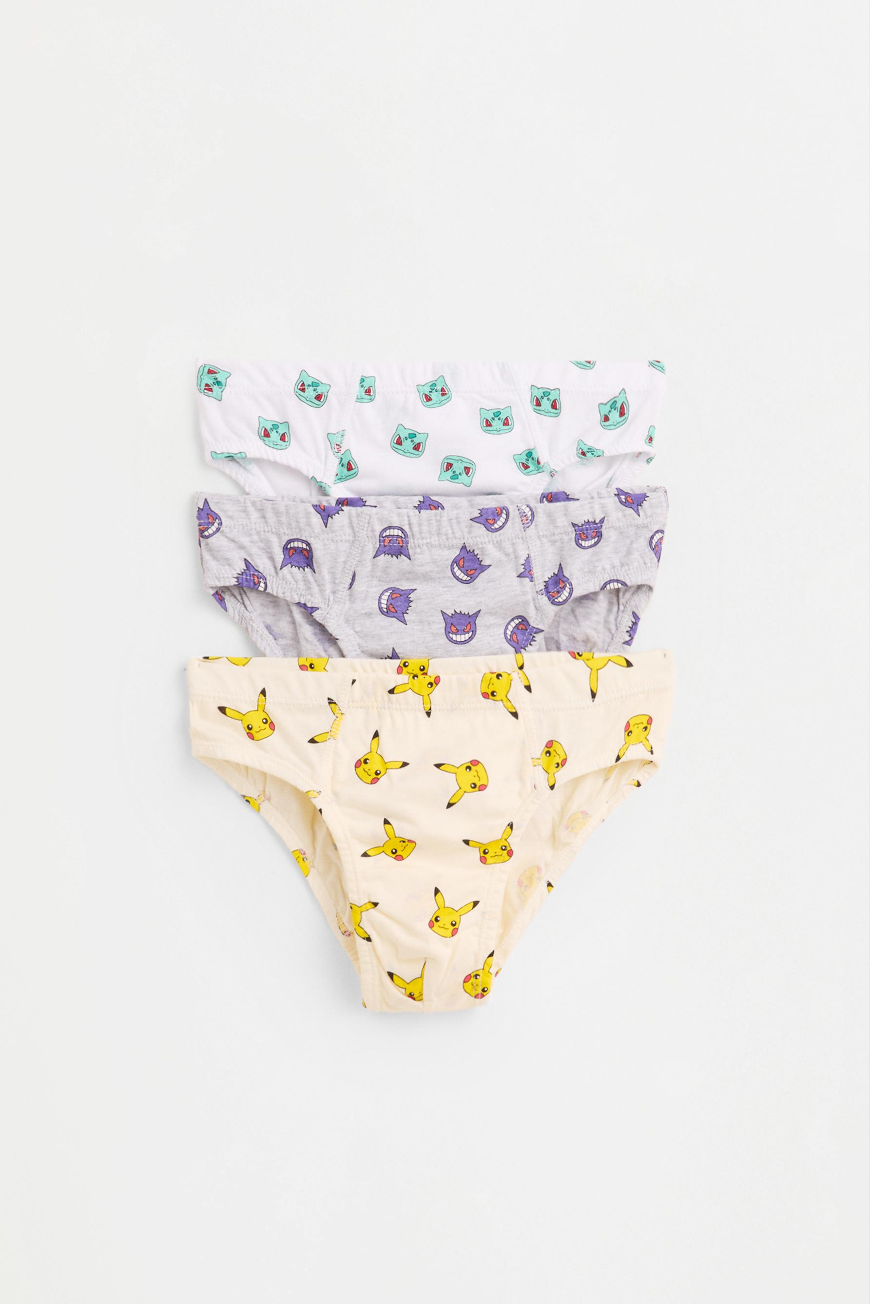 Pokémon™ Briefs (3-Pack) — YELLOW (alternate view)