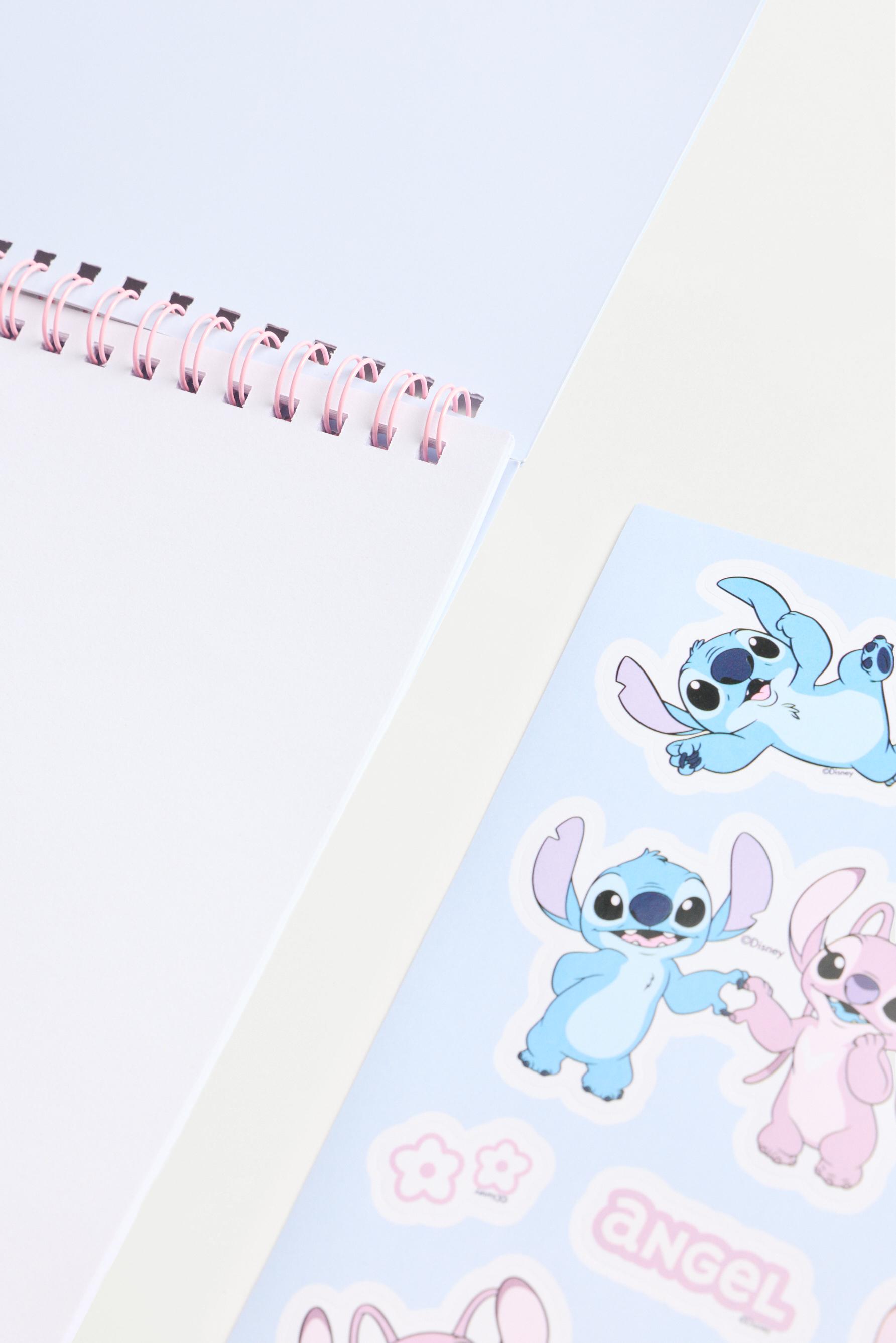 Stitch and Angel ©Disney stationery set — SKY BLUE