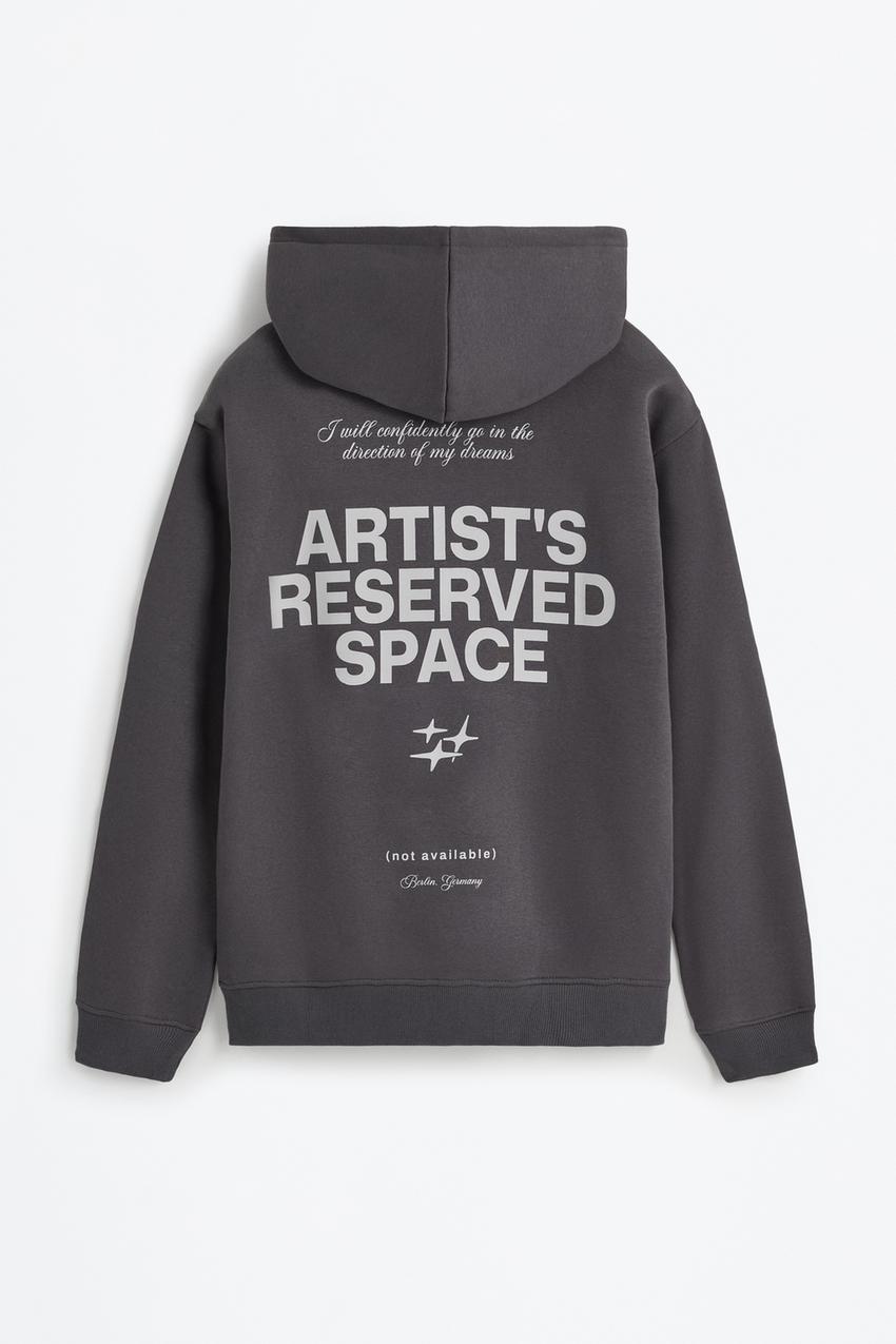 Printed sweatshirt Hoodies Sweatshirts CLOTHING Man