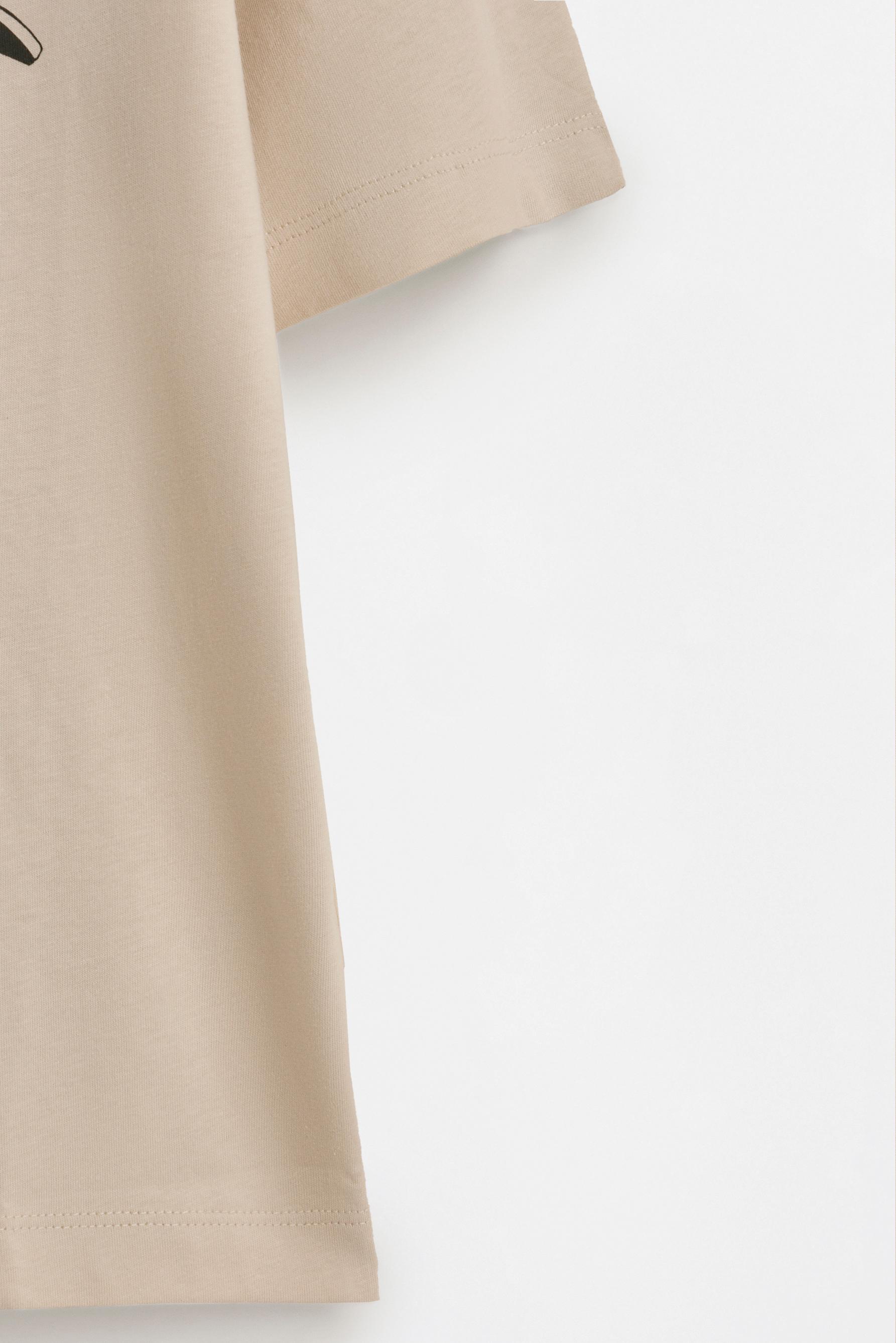Printed T-shirt — GREY