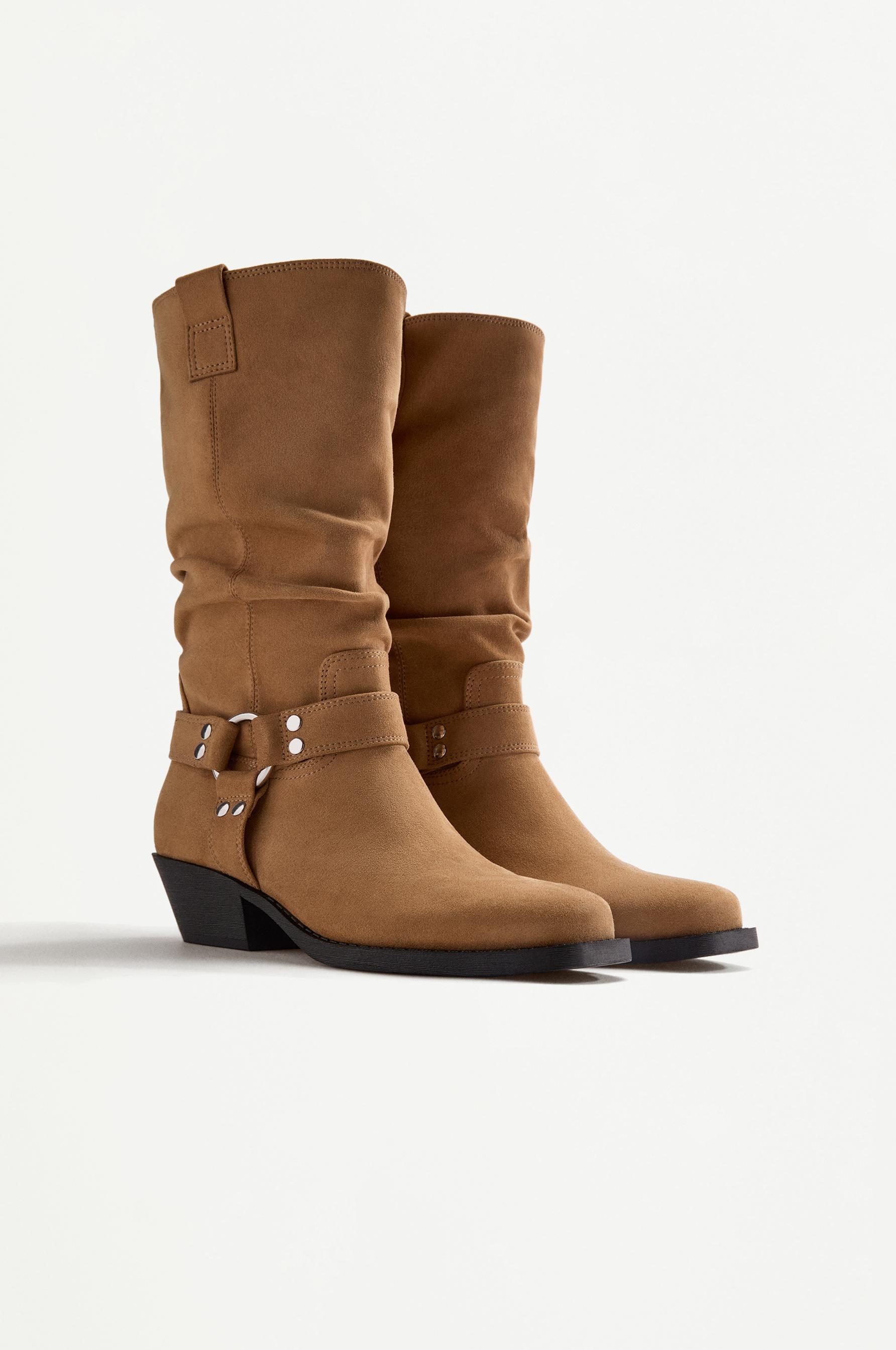 Cowboy boots — BROWN (alternate view)