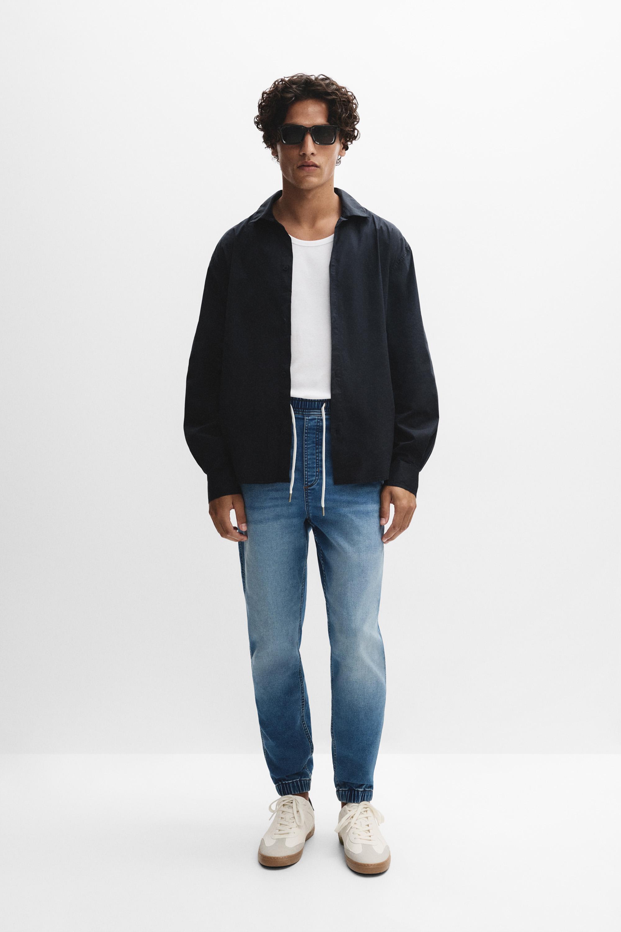 Jogger jeans — SKY BLUE