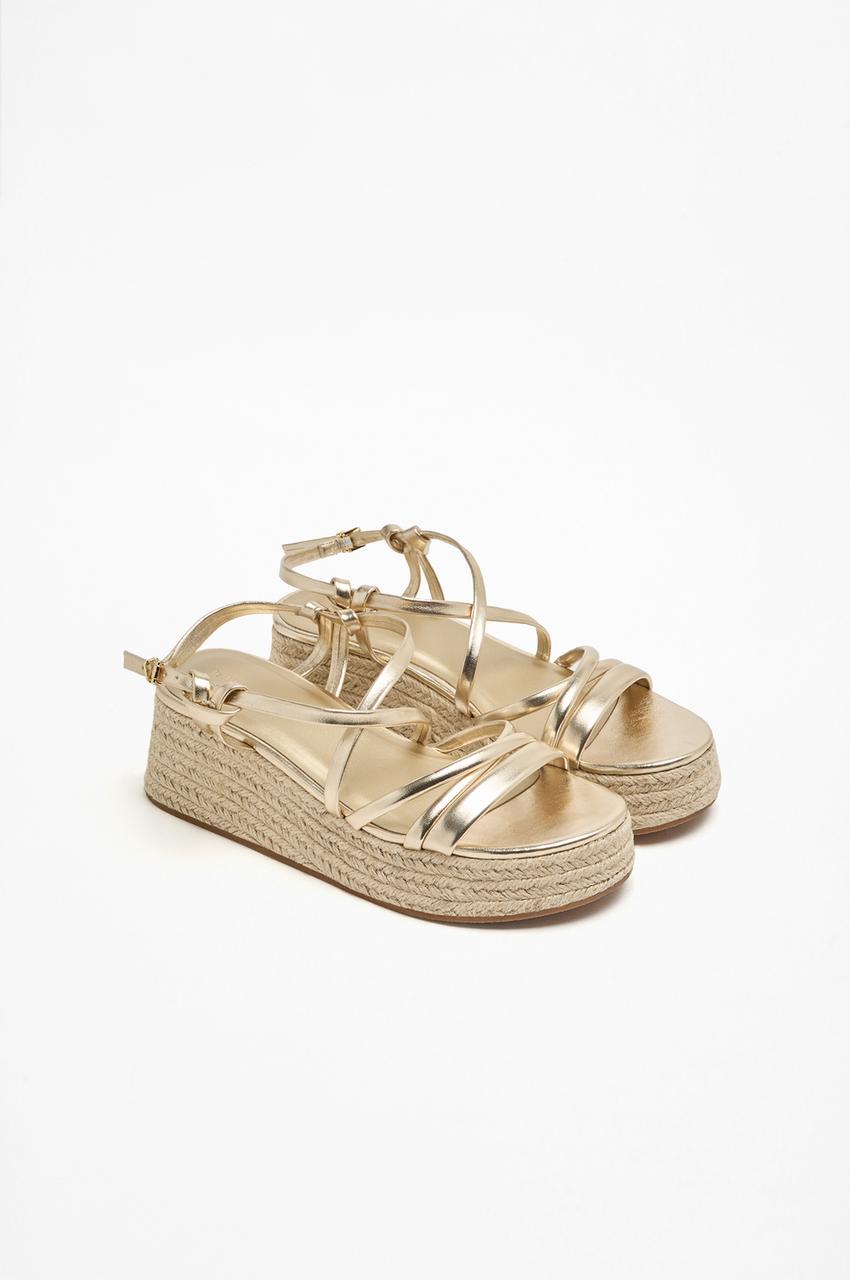 Sandalias Cuña Sandalias NiÃ±a Mango Sandalias CuÃ±a Esparto Mango