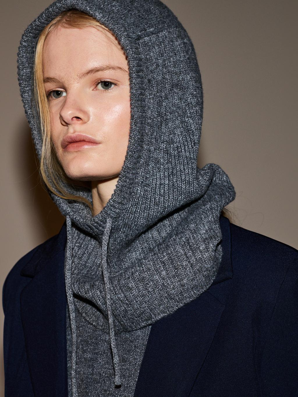 Knit balaclava