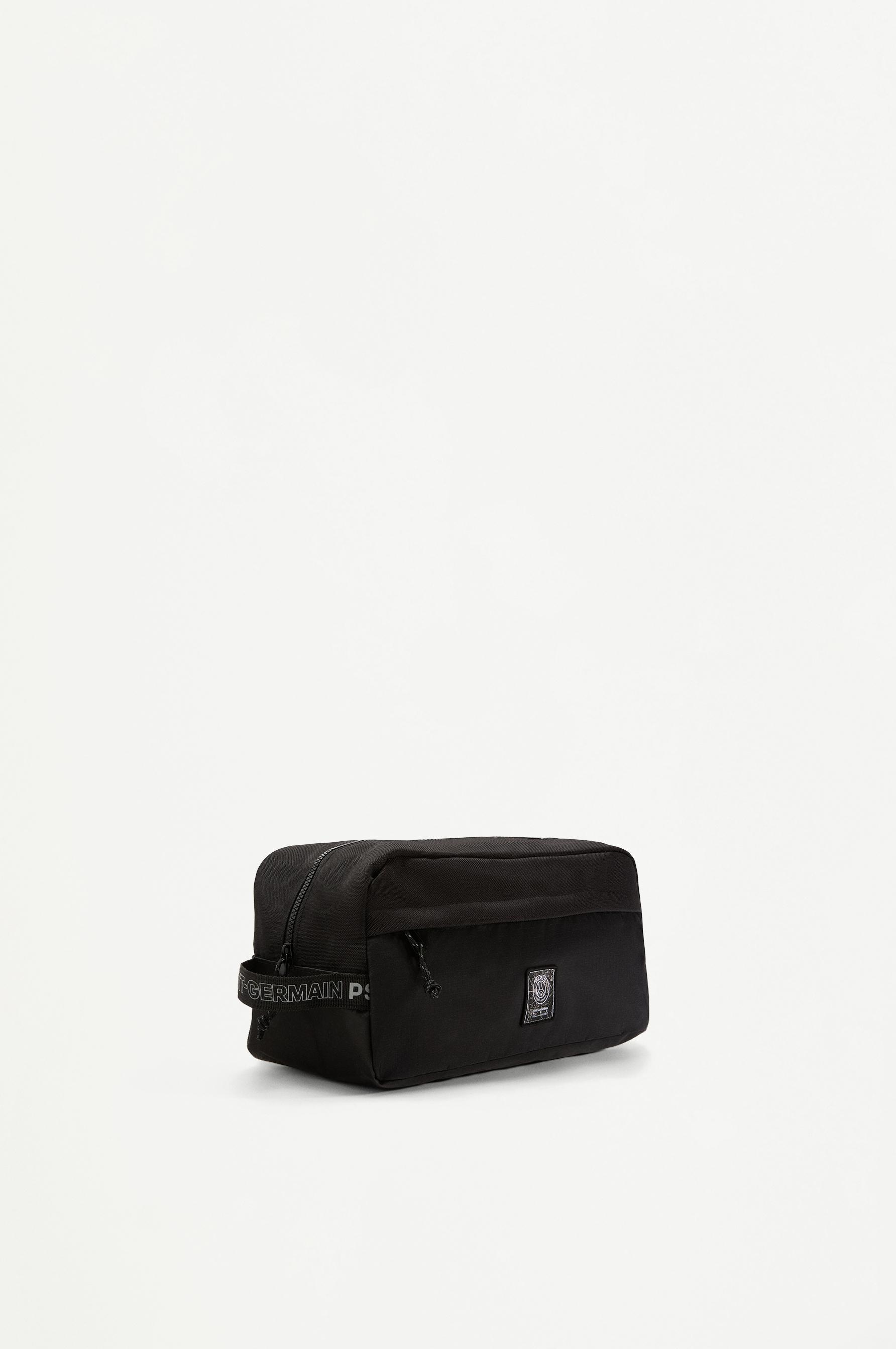 Paris Saint-Germain toiletry bag — BLACK
