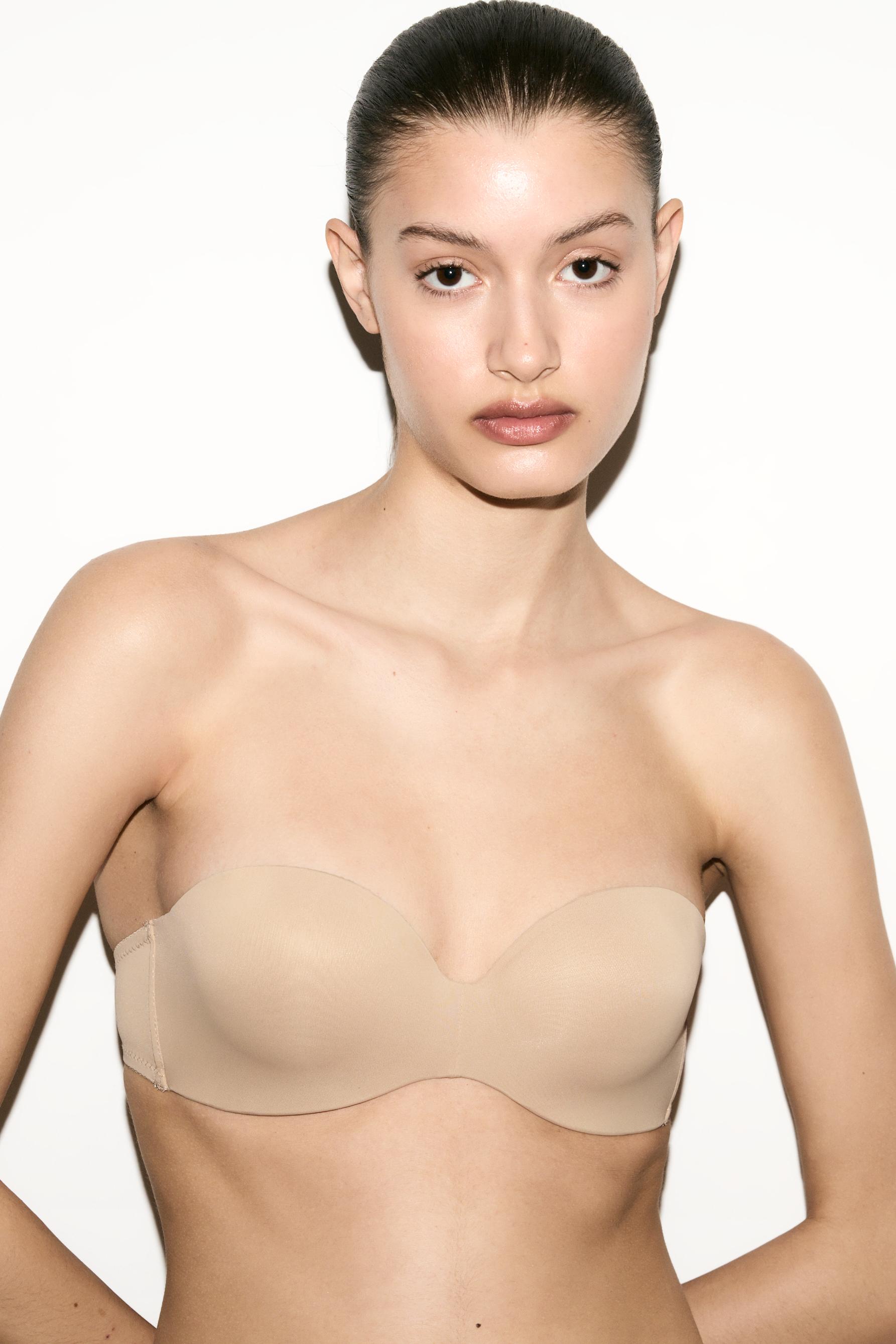 Bandeau bra — PALE PINK