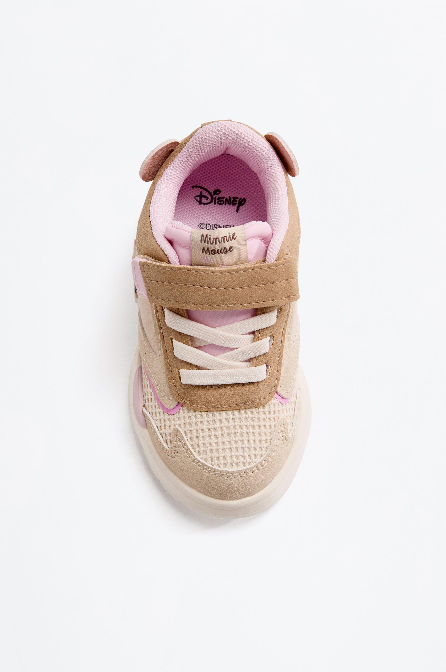 Minnie Mouse ©Disney light-up athletic shoe — BEIGE
