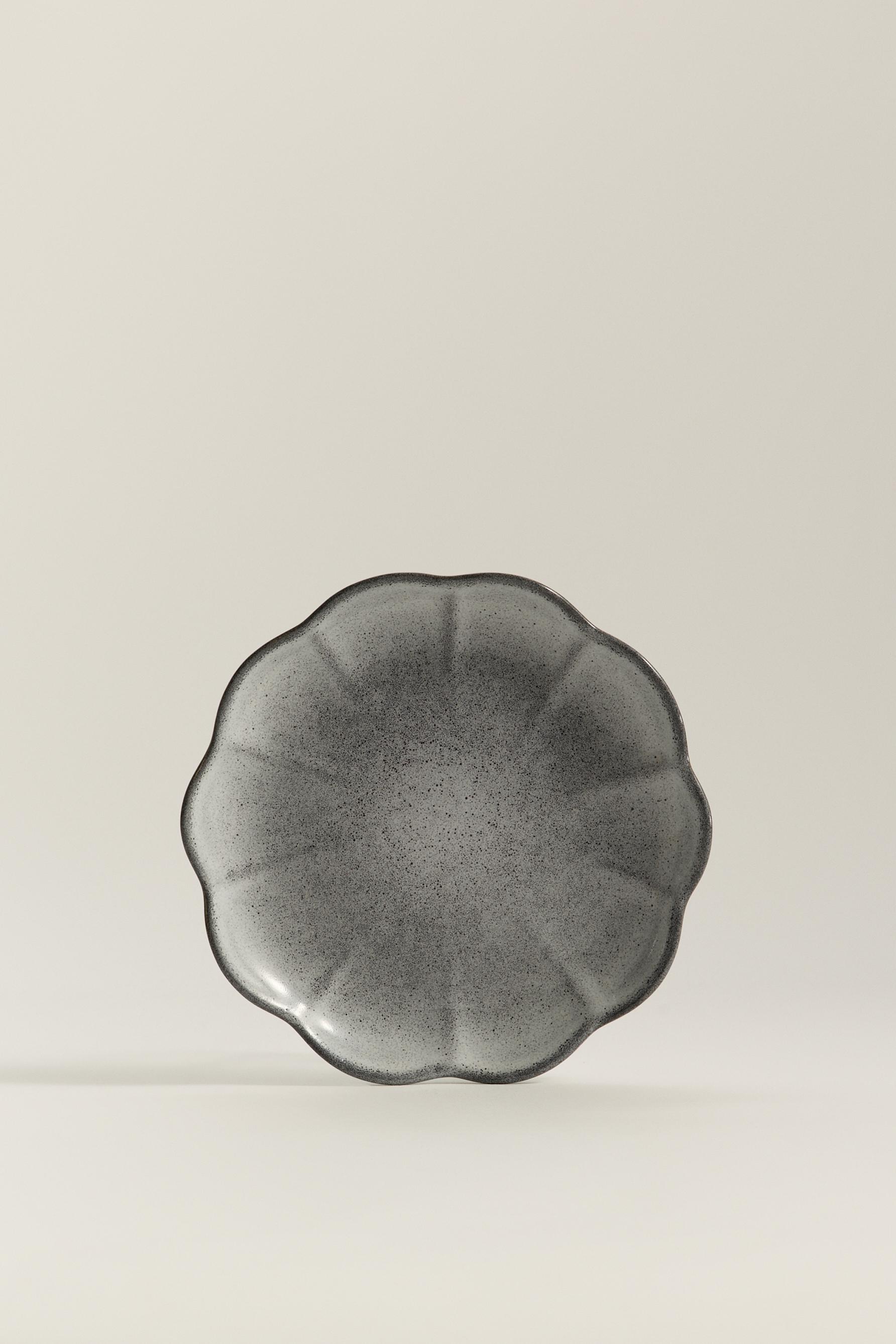 Plato postre gres 22 cm