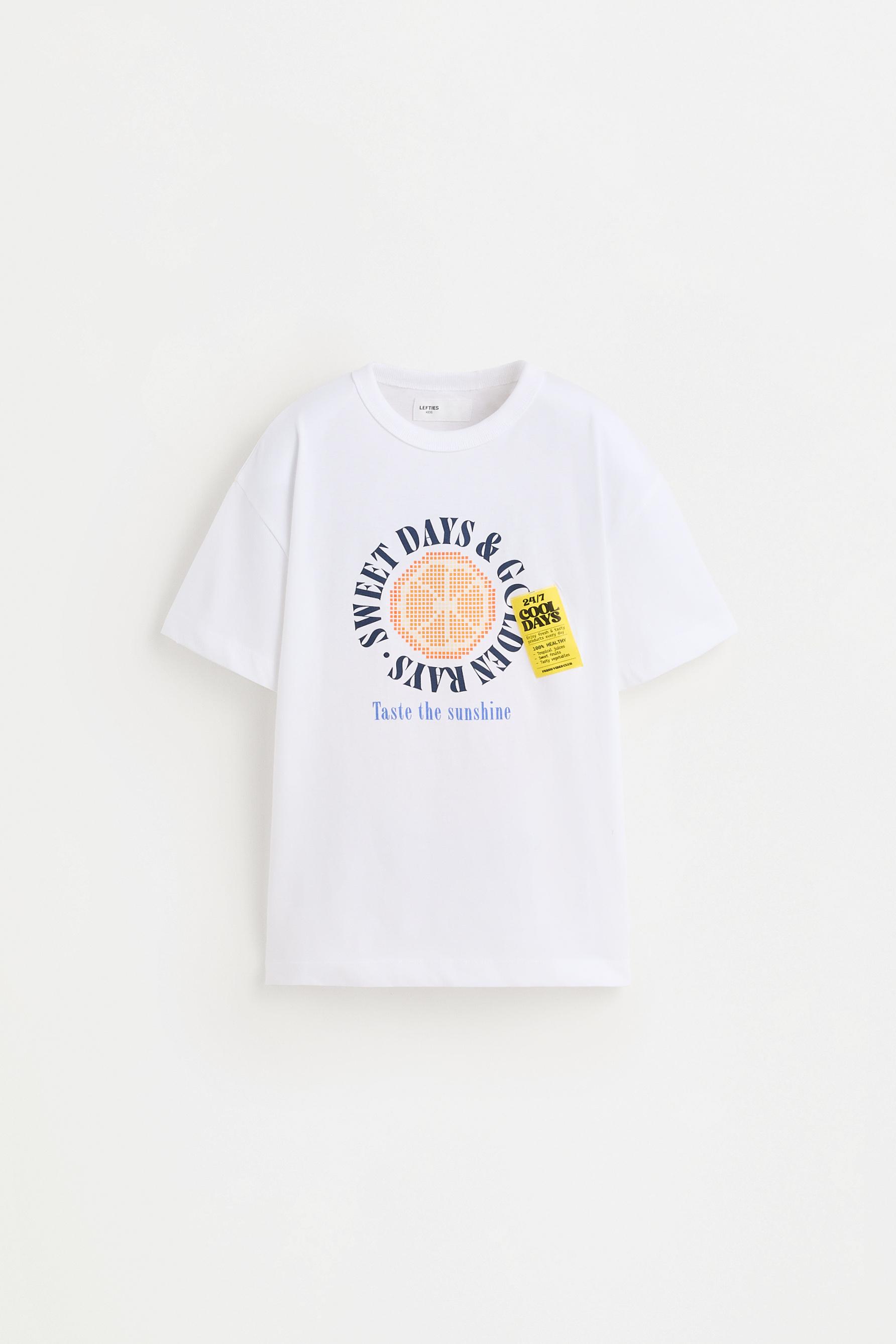 Striped T-shirt — PALE MINK