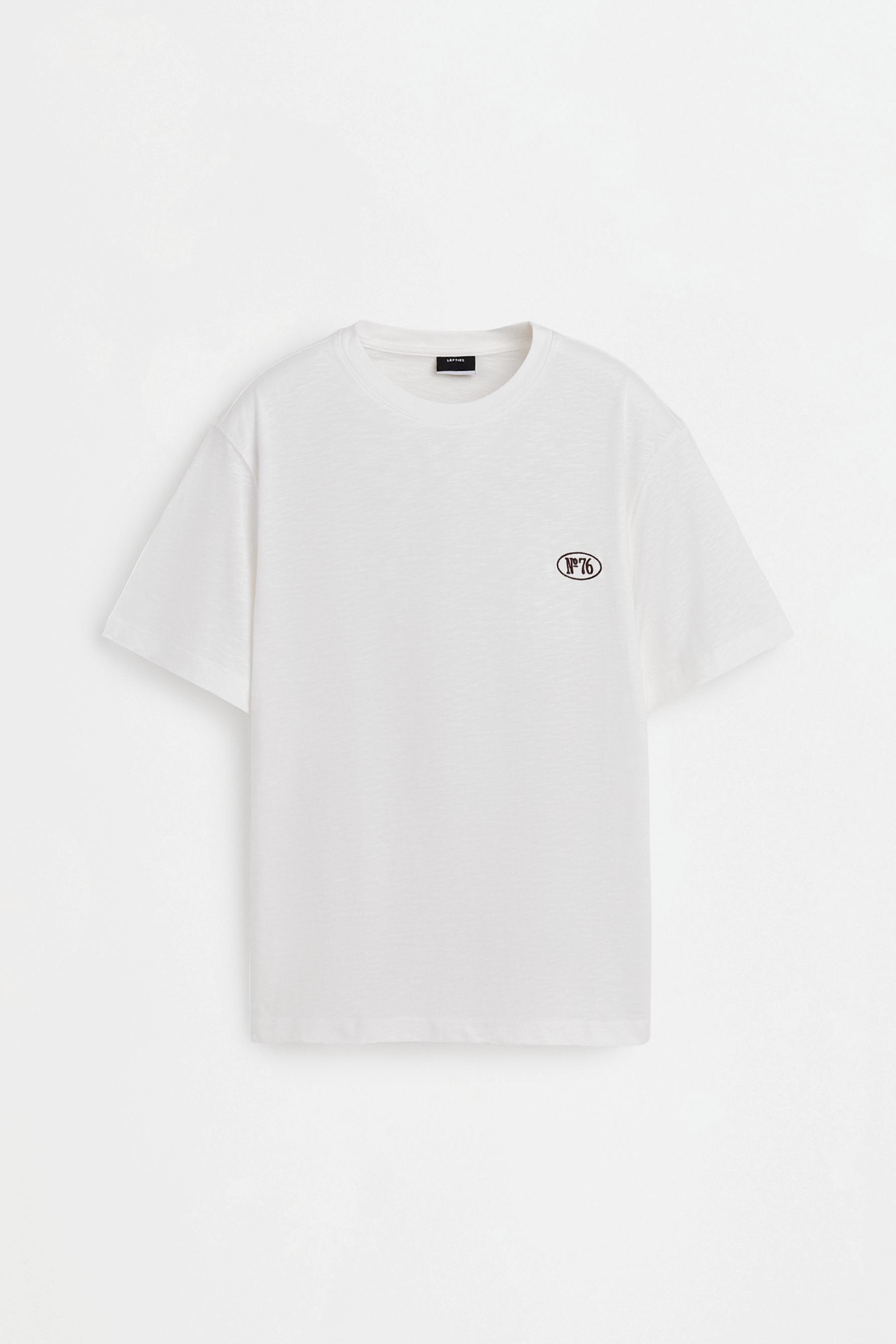 Embroidered T-shirt — BUTTER