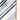Striped satin scarf — BLUE