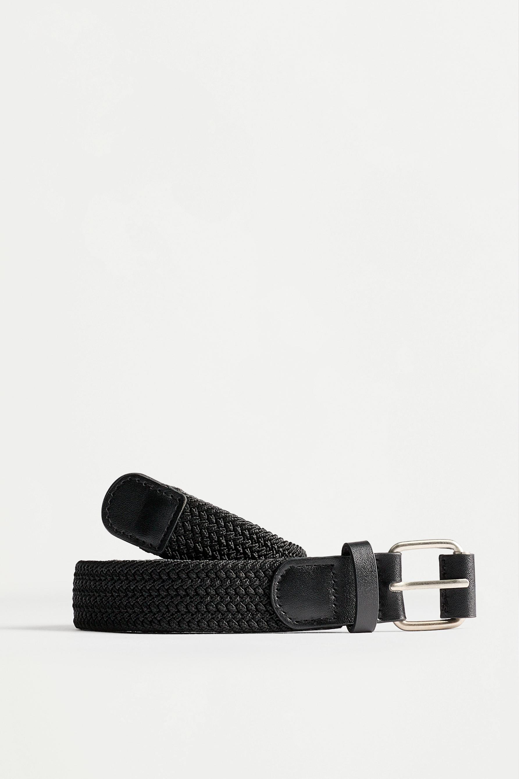 Braided belt — BLACK TONE