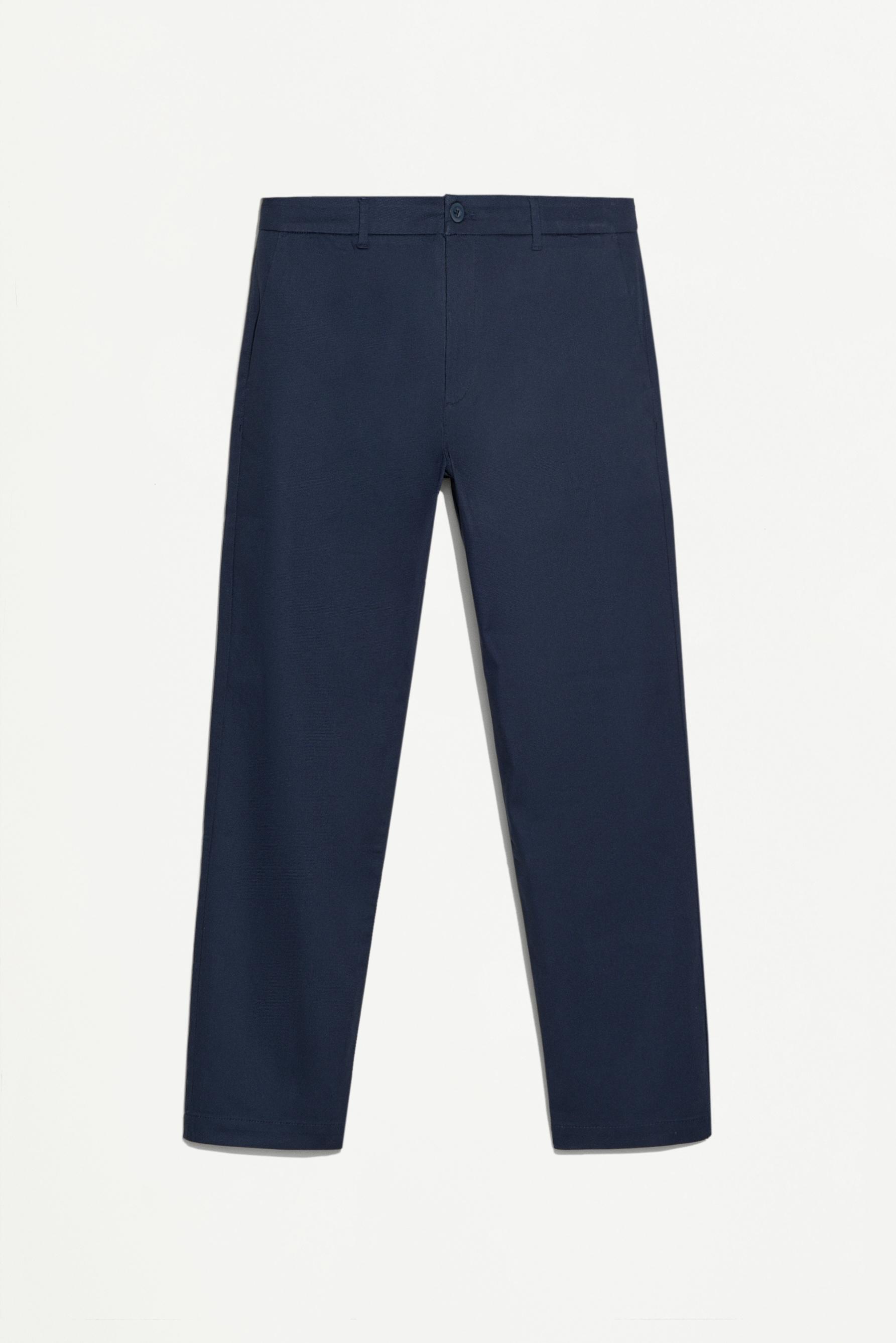 Slim fit chino trousers — NAVY